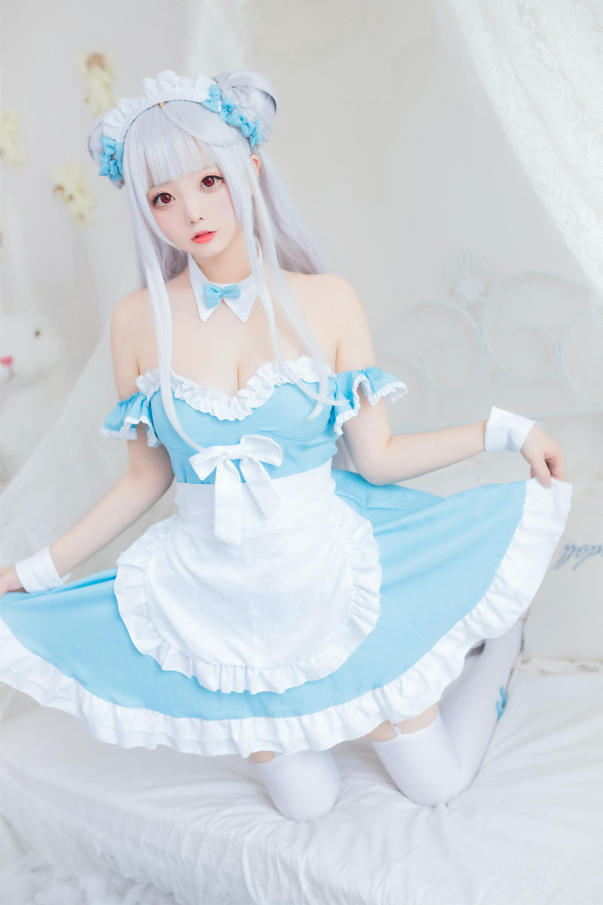 [喵糖映画] VOL.133 小天鹅女仆和绊爱[30P／377M]_第1集