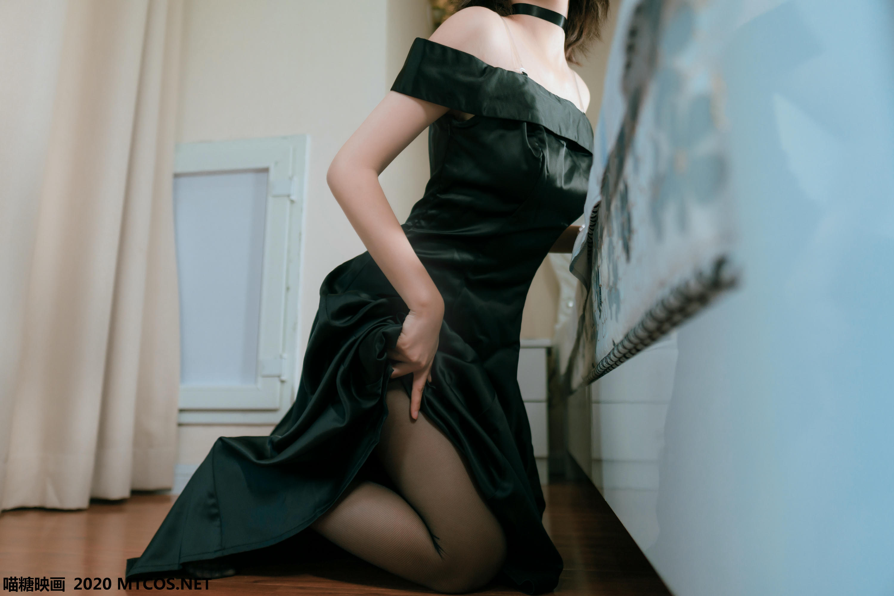 [喵糖映画] VOL.137 黑色礼服[46P／412M]_第3集