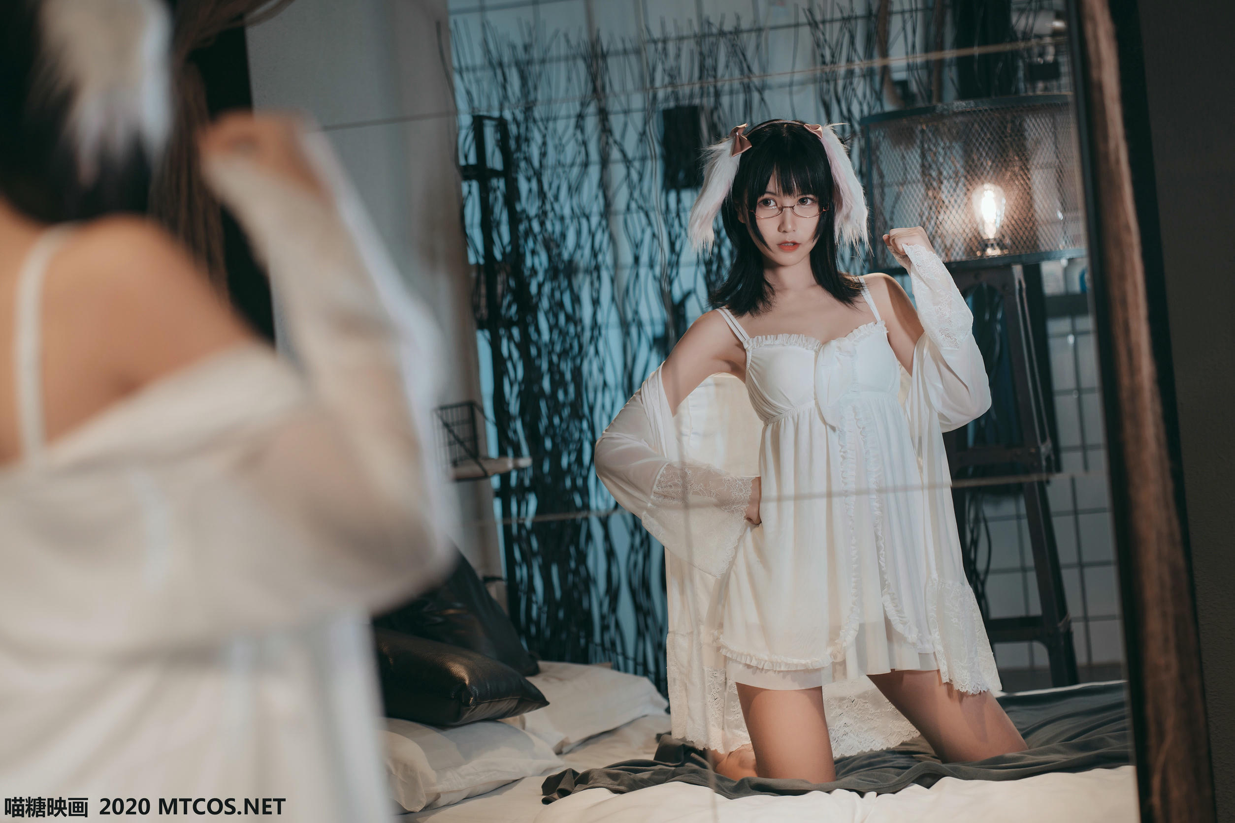 [喵糖映画] VOL.139 白色私房睡裙[30P／226M]_第1集