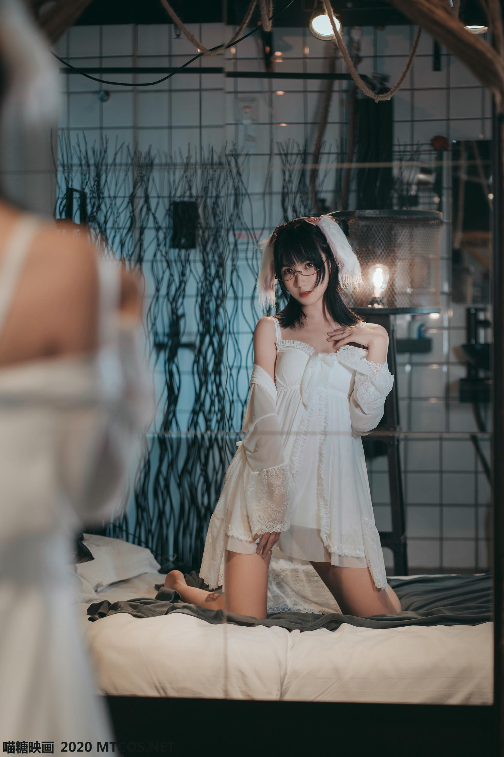 [喵糖映画] VOL.139 白色私房睡裙[30P／226M]_第1集