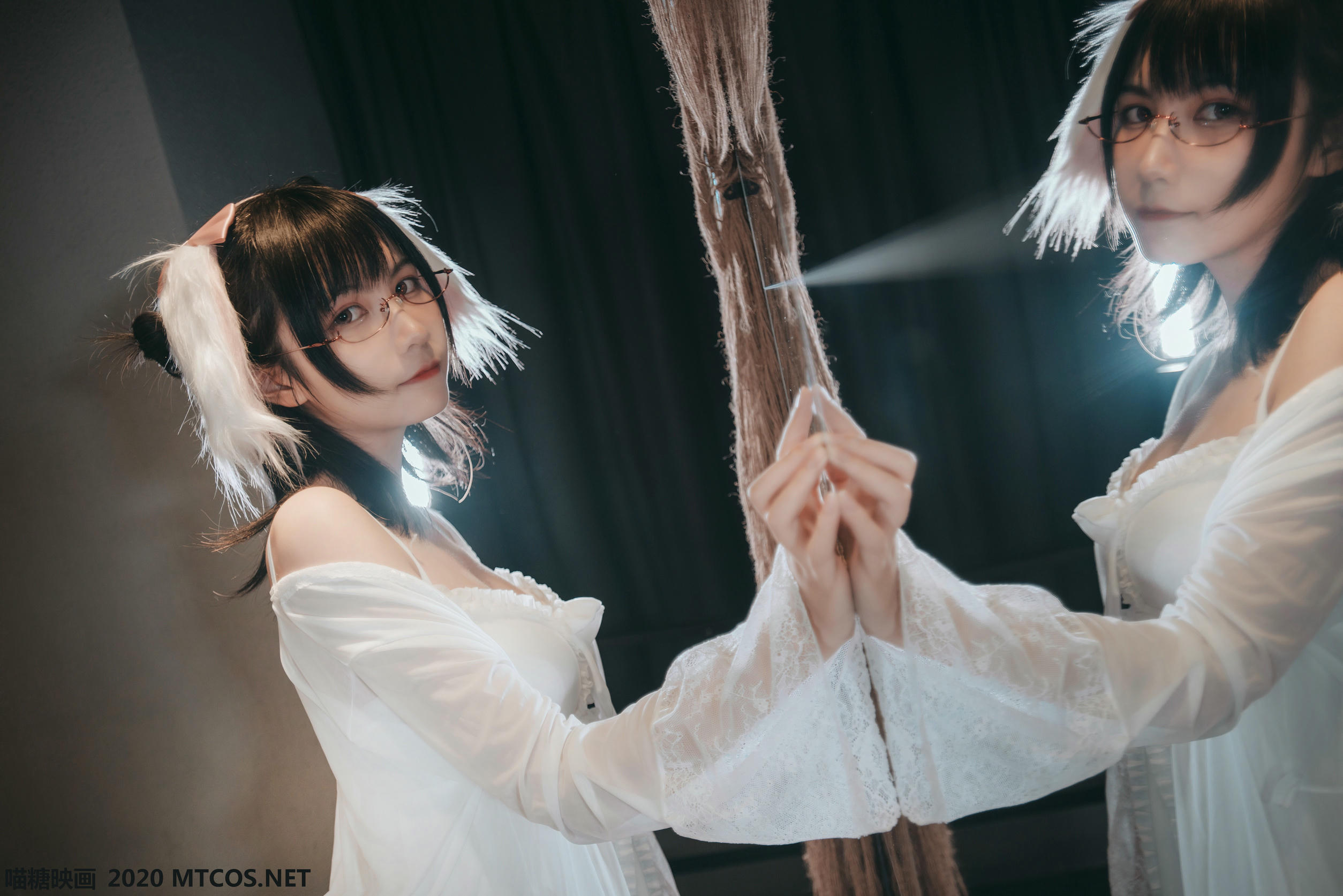 [喵糖映画] VOL.139 白色私房睡裙[30P／226M]_第1集