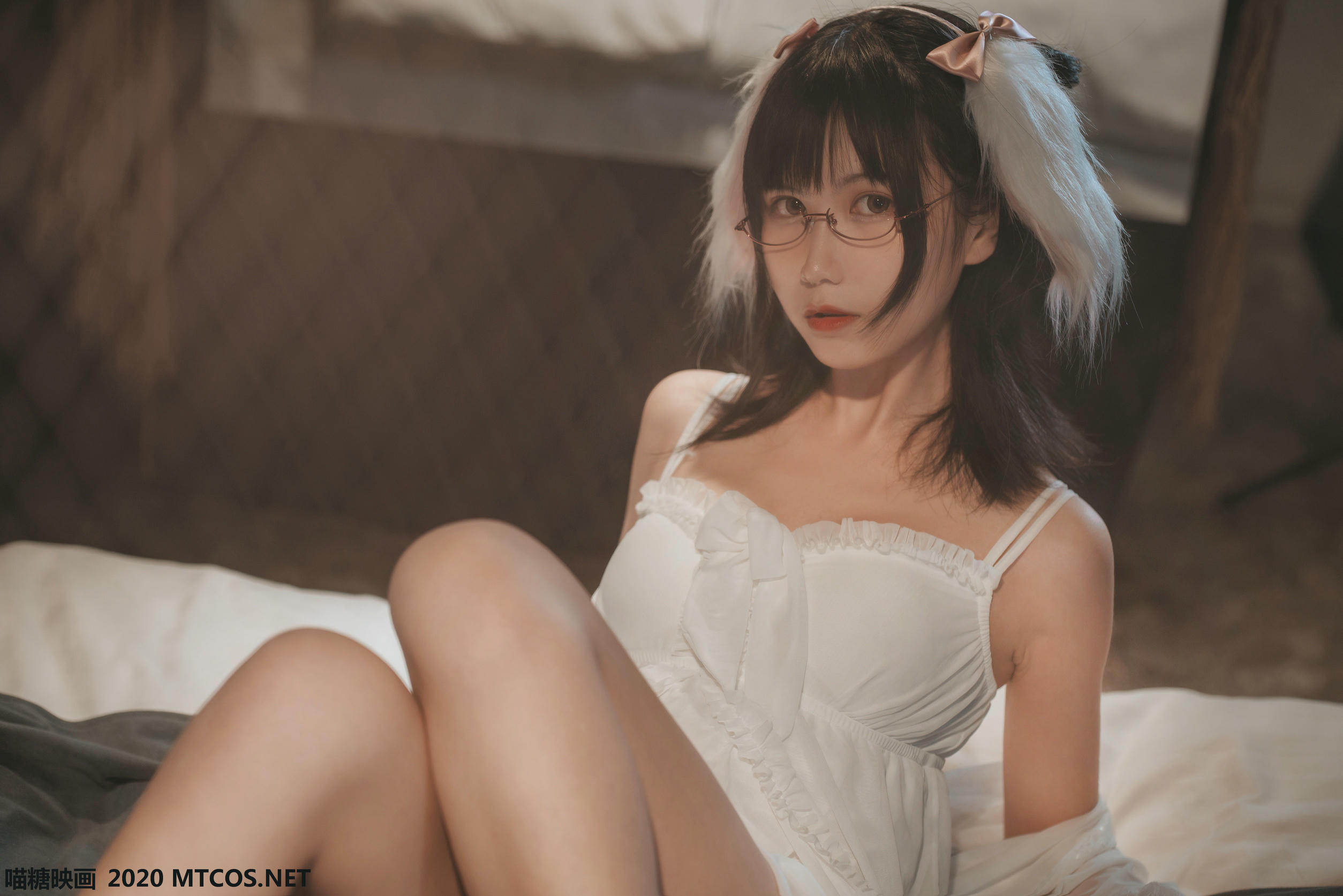 [喵糖映画] VOL.139 白色私房睡裙[30P／226M]_第1集