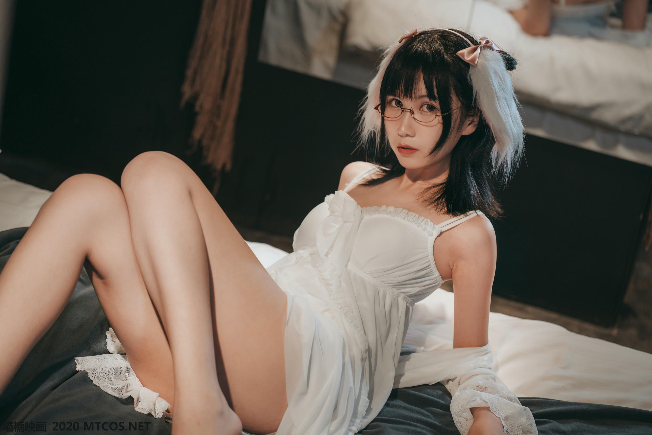 [喵糖映画] VOL.139 白色私房睡裙[30P／226M]_第1集