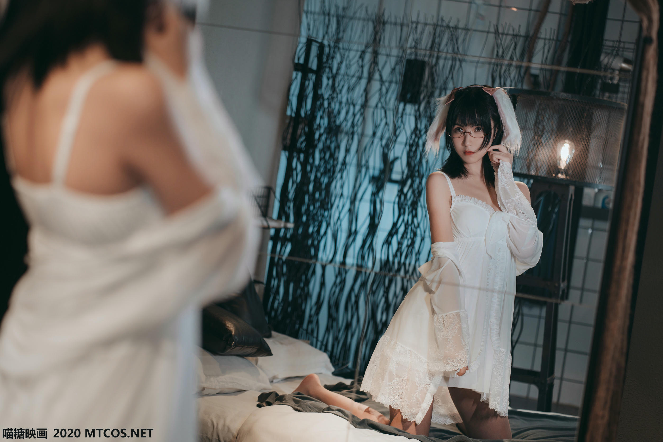 [喵糖映画] VOL.139 白色私房睡裙[30P／226M]_第1集