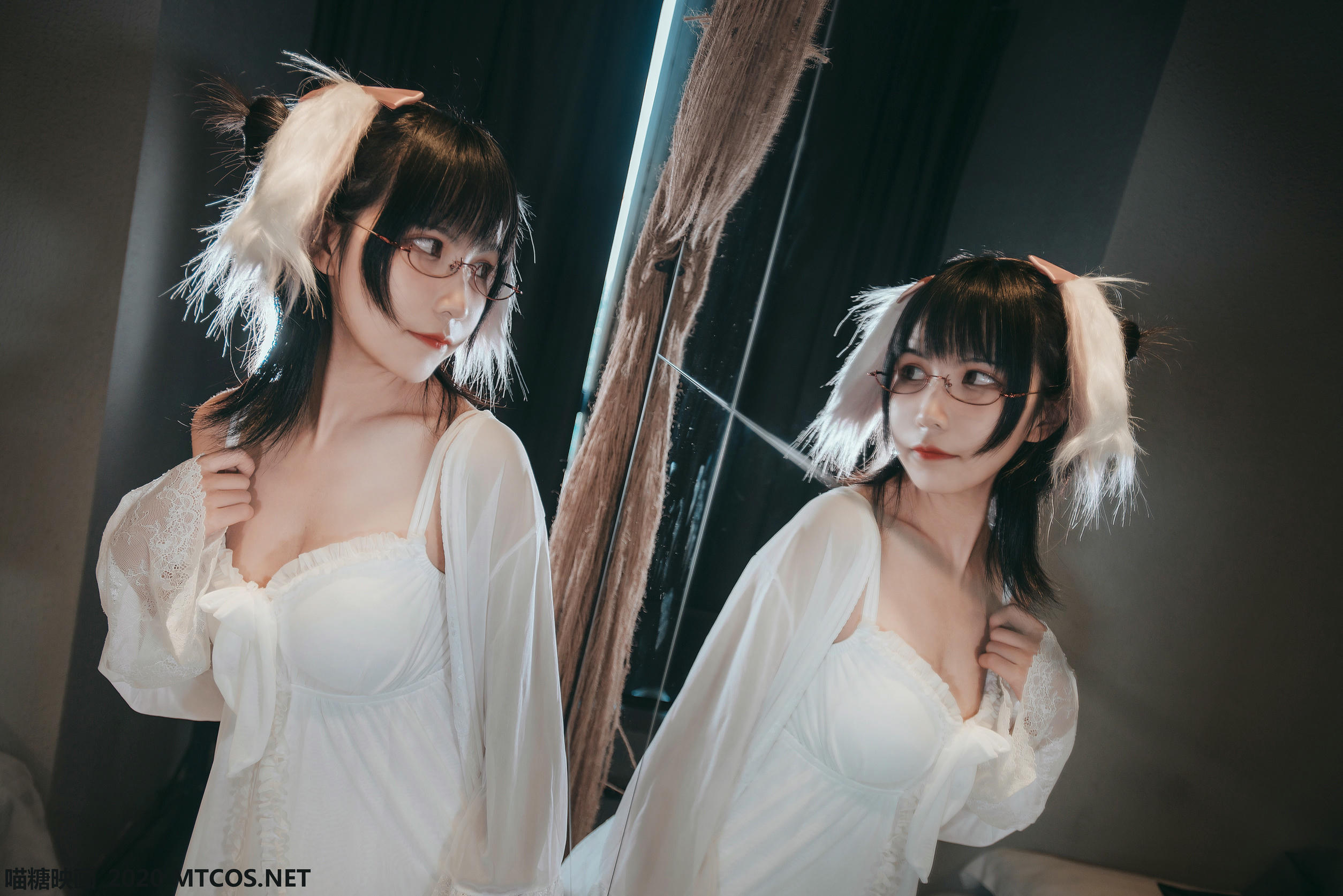 [喵糖映画] VOL.139 白色私房睡裙[30P／226M]_第1集