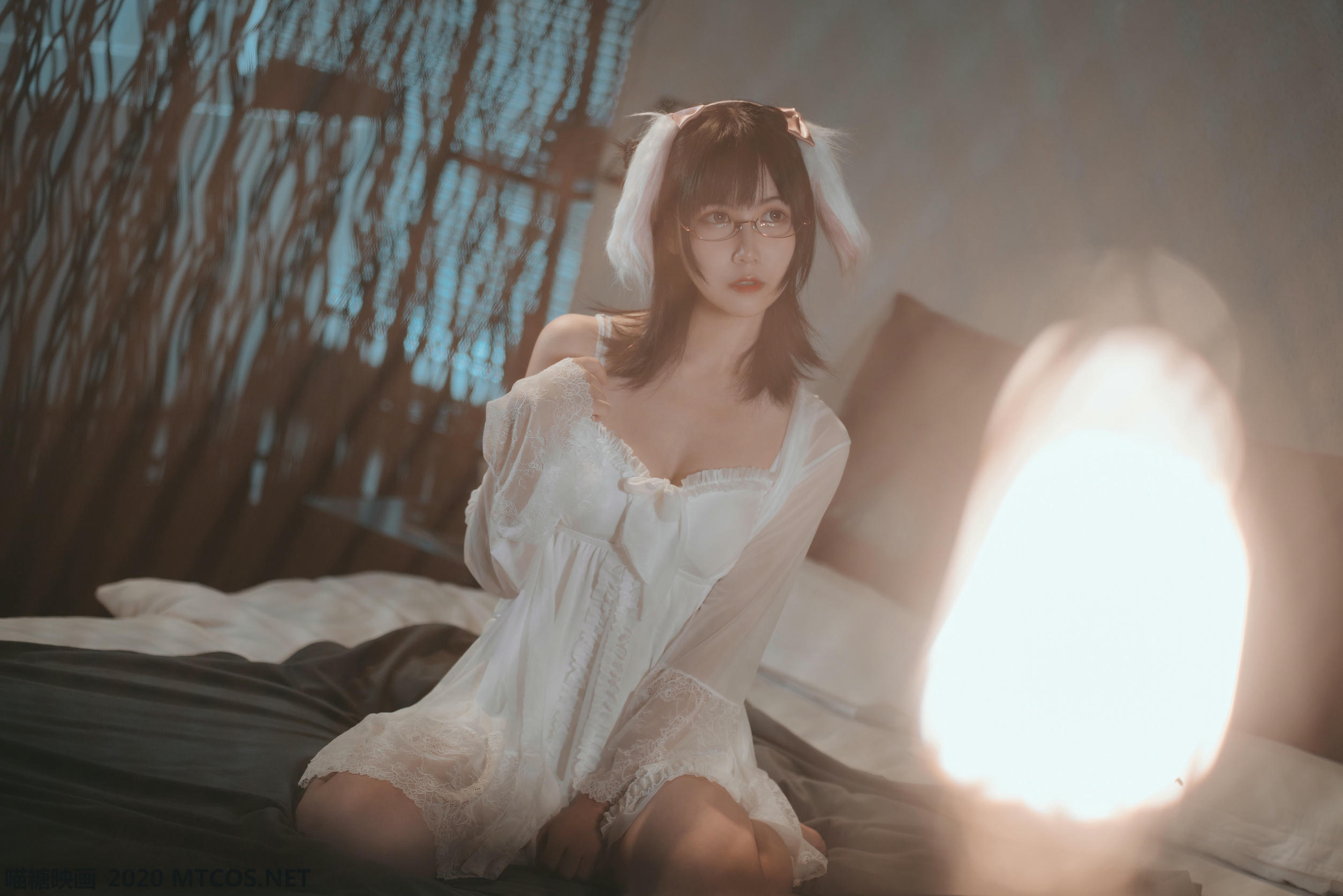 [喵糖映画] VOL.139 白色私房睡裙[30P／226M]_第1集