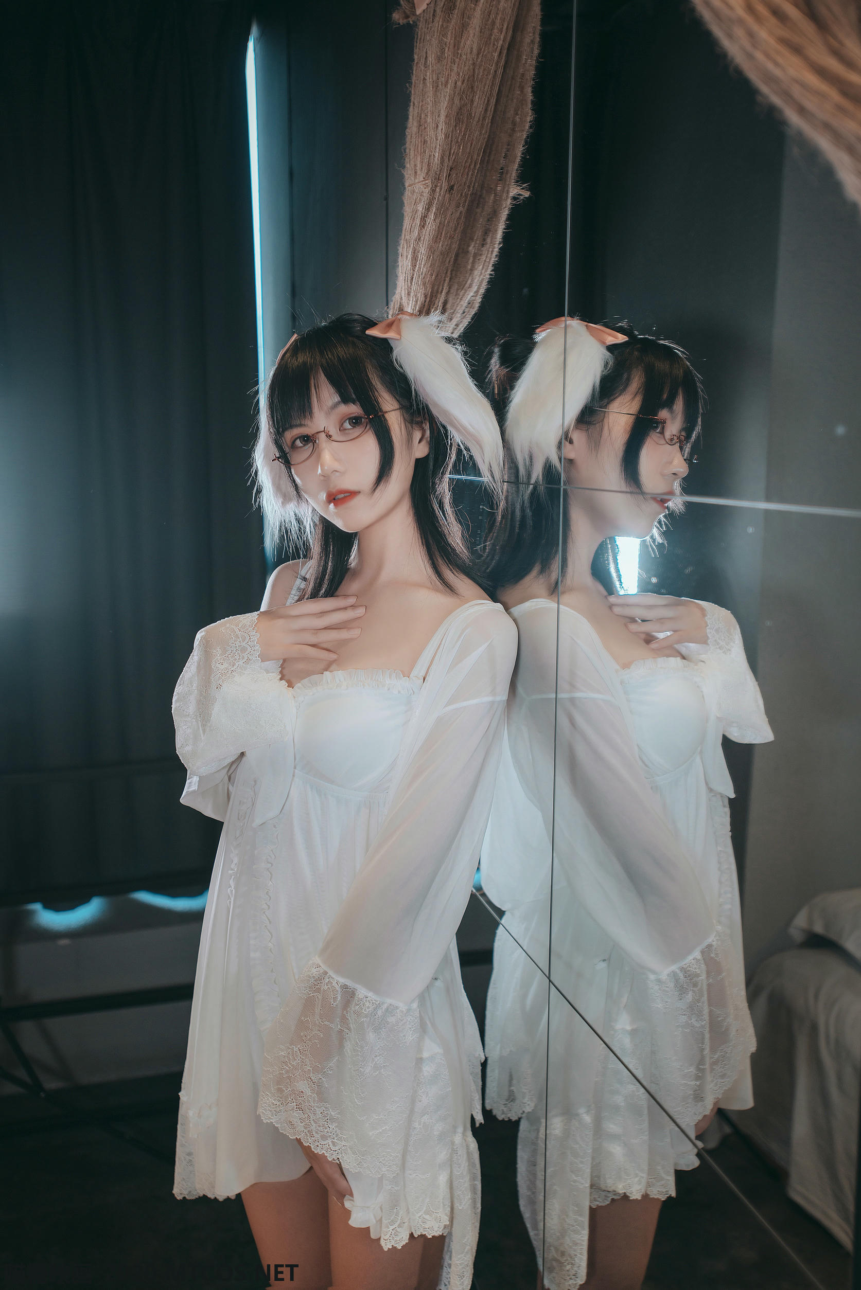 [喵糖映画] VOL.139 白色私房睡裙[30P／226M]_第1集