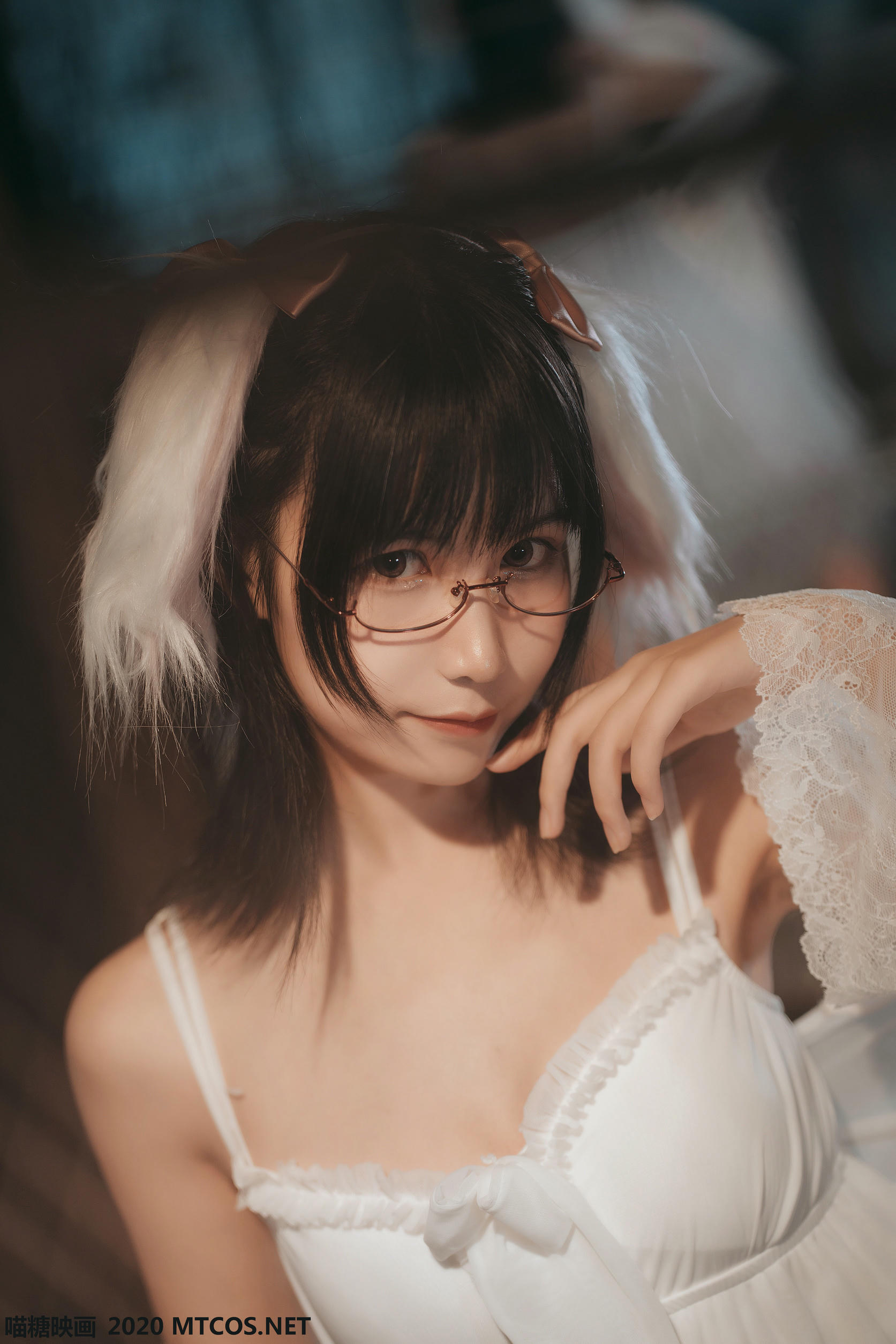 [喵糖映画] VOL.139 白色私房睡裙[30P／226M]_第1集