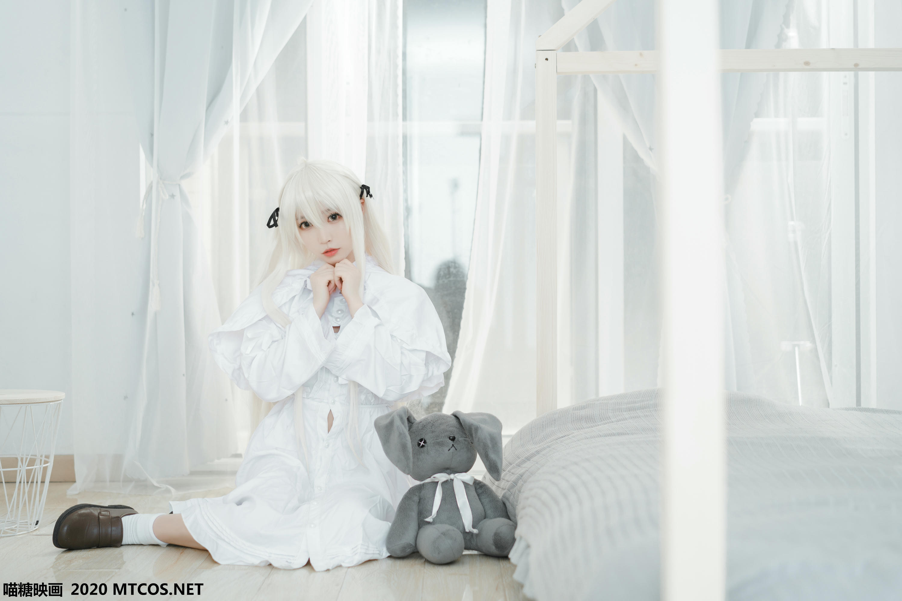 [喵糖映画] VOL.140 白裙裸腿[30P／282M]_第1集