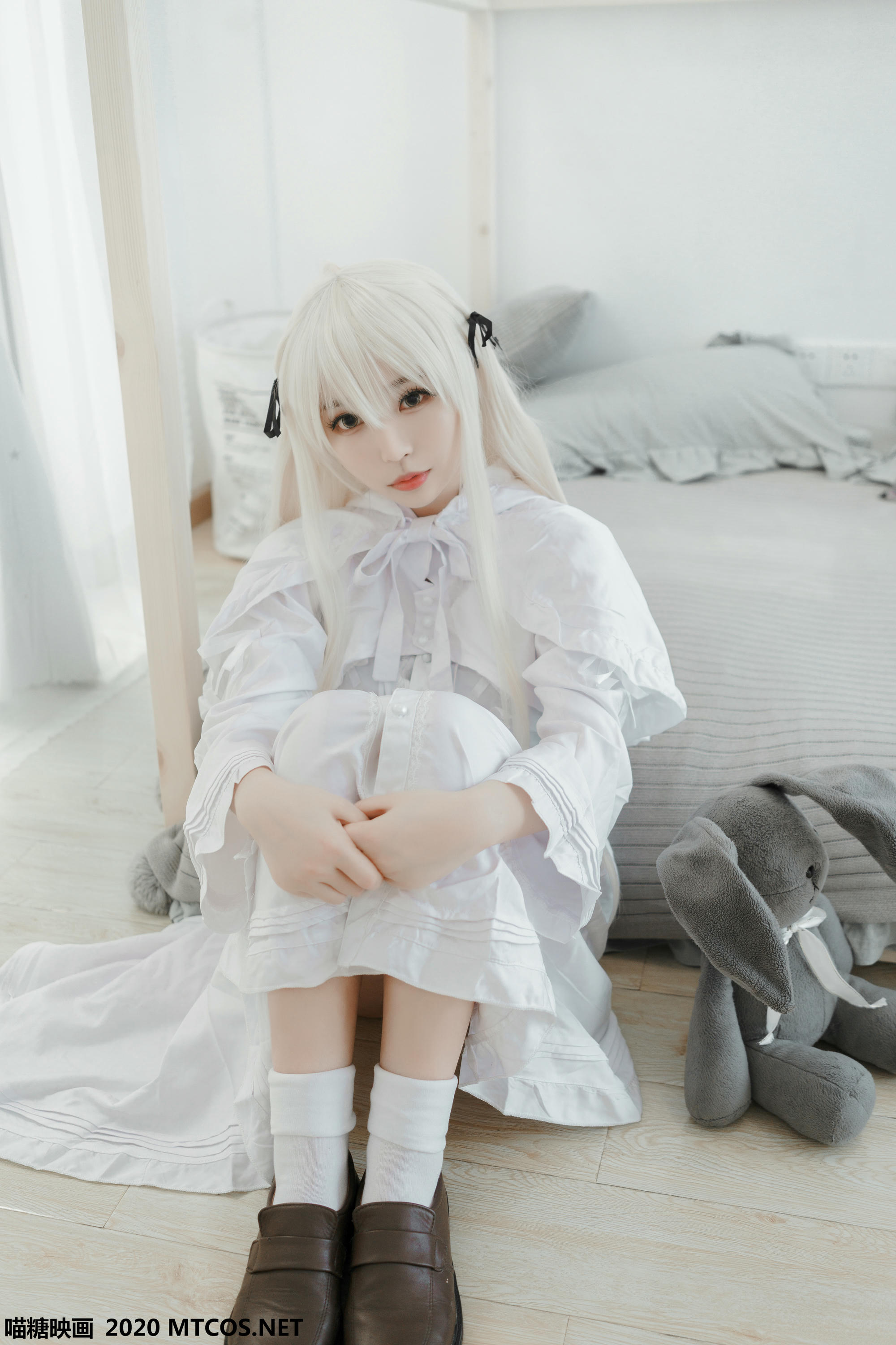 [喵糖映画] VOL.140 白裙裸腿[30P／282M]_第1集