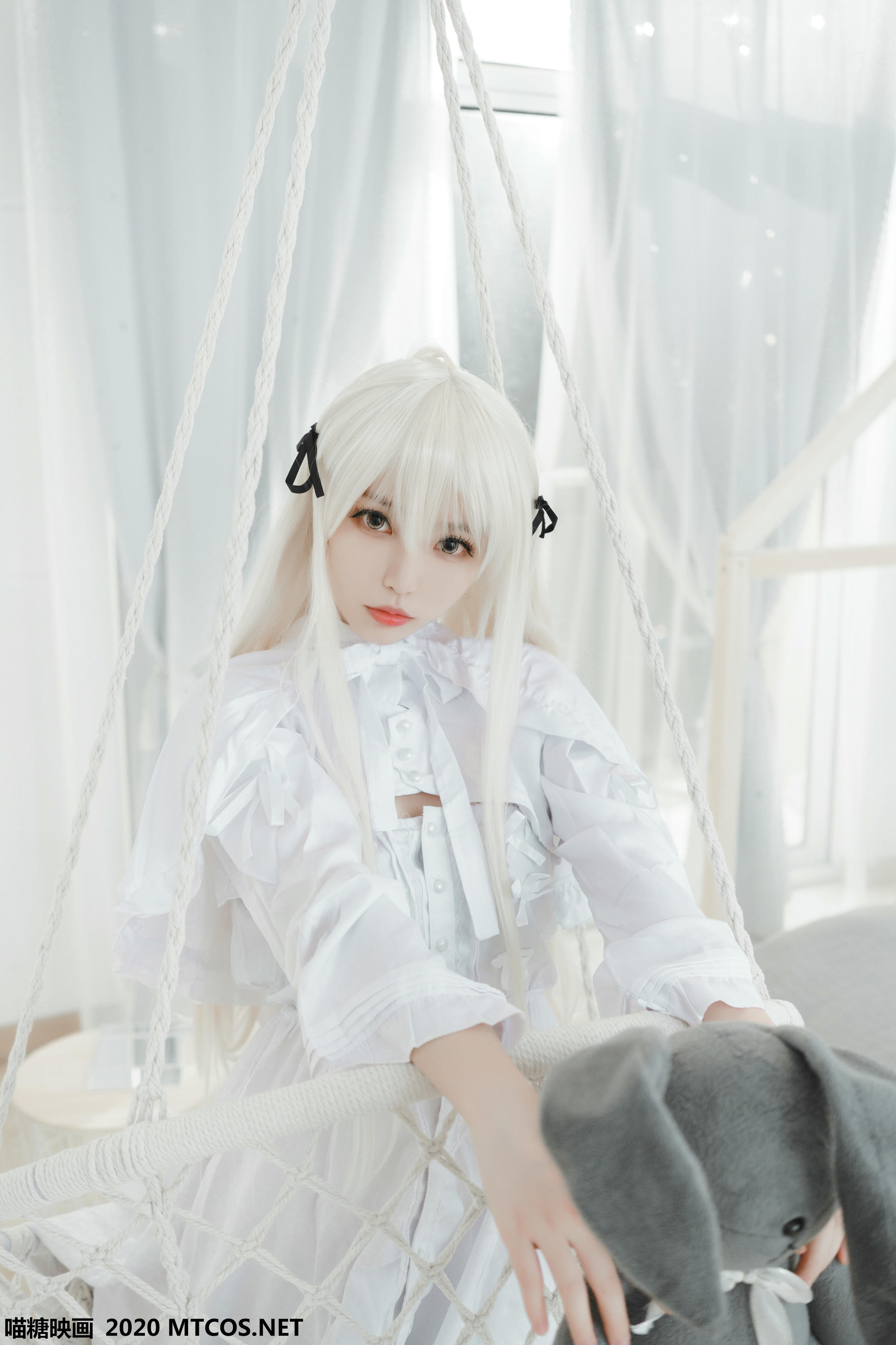 [喵糖映画] VOL.140 白裙裸腿[30P／282M]_第1集