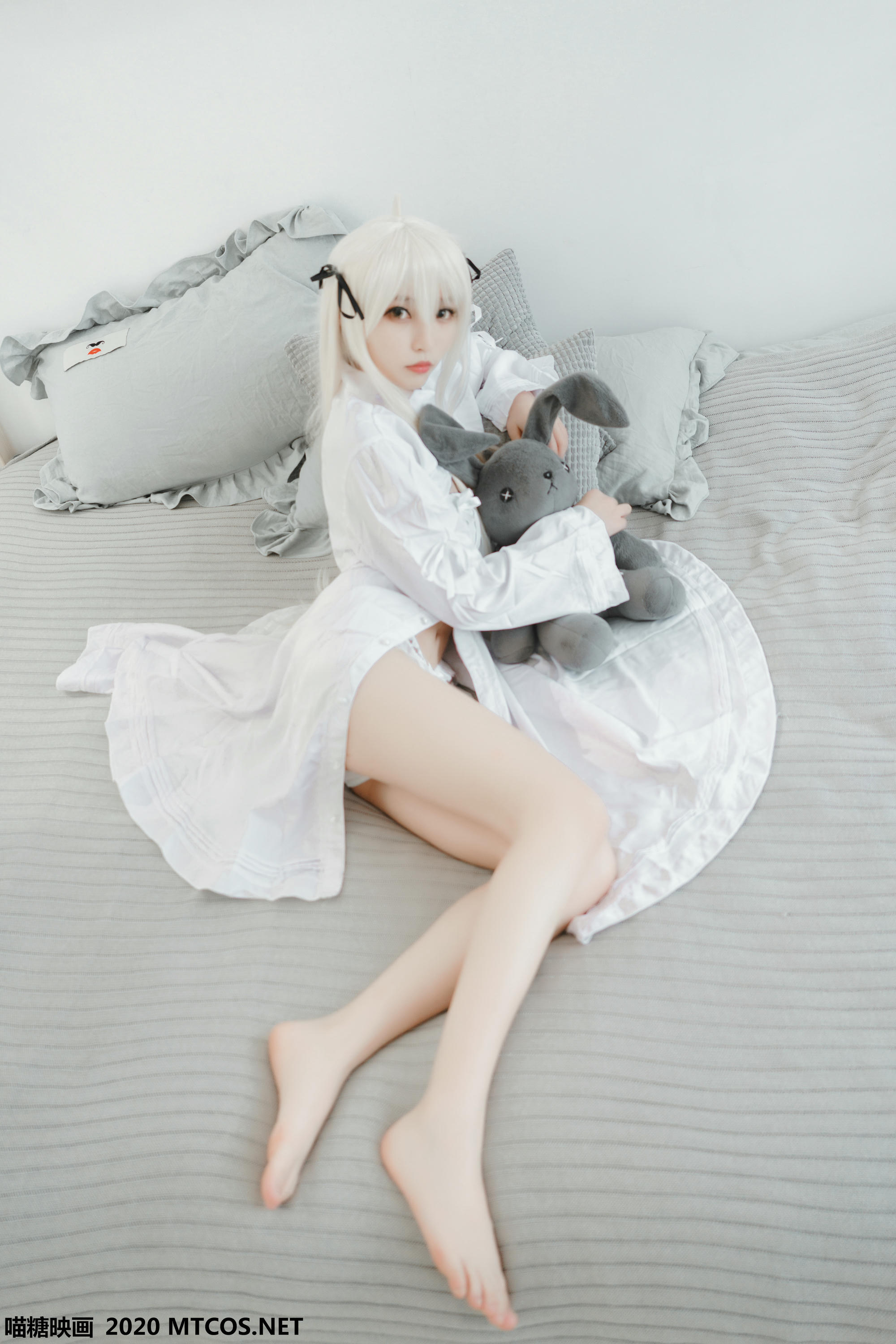 [喵糖映画] VOL.140 白裙裸腿[30P／282M]_第2集