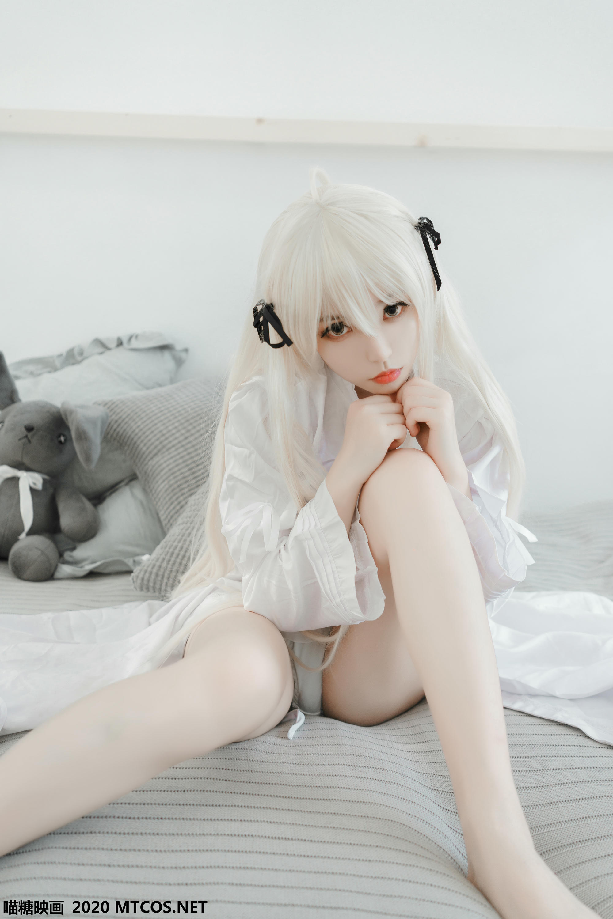 [喵糖映画] VOL.140 白裙裸腿[30P／282M]_第2集