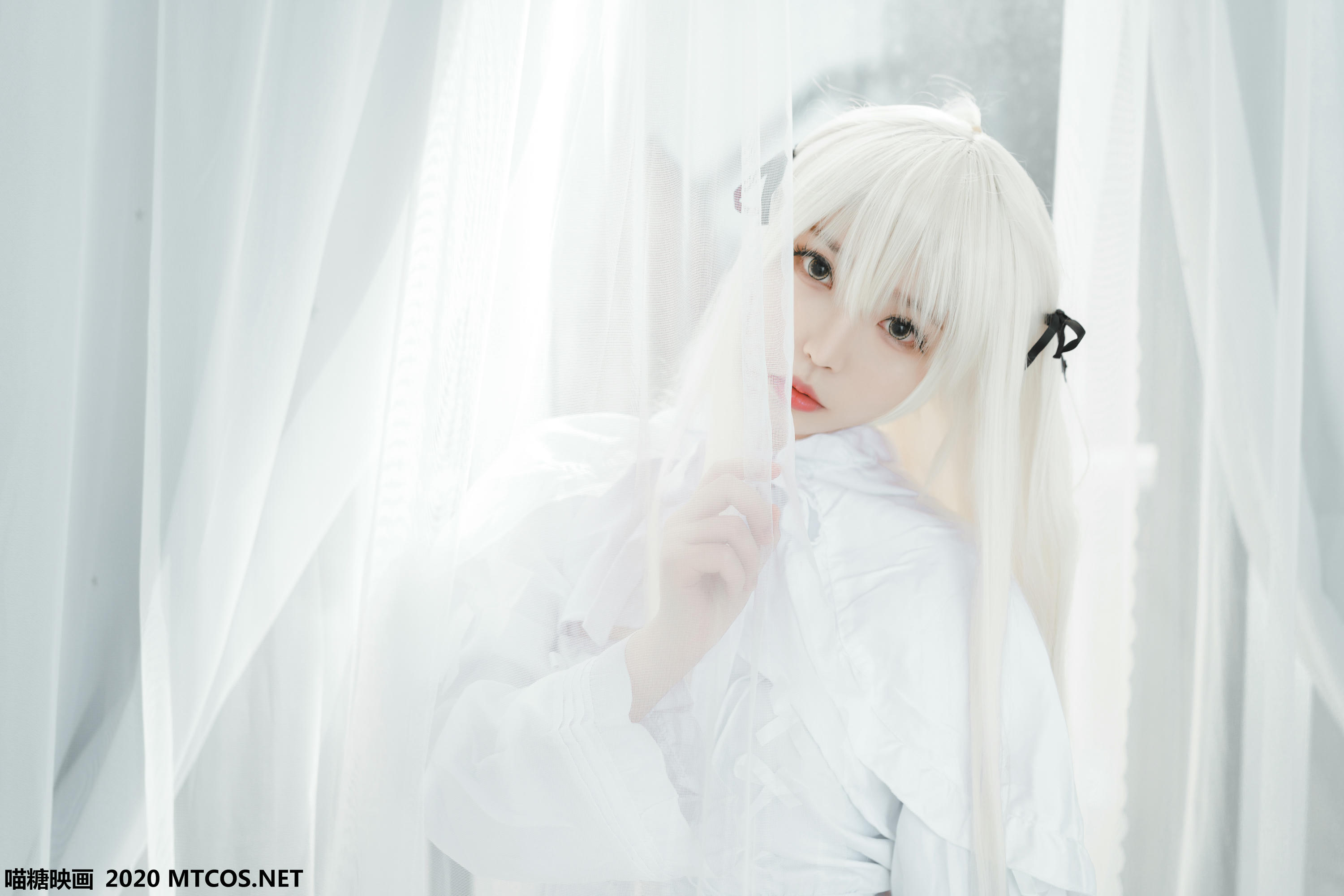 [喵糖映画] VOL.140 白裙裸腿[30P／282M]_第1集