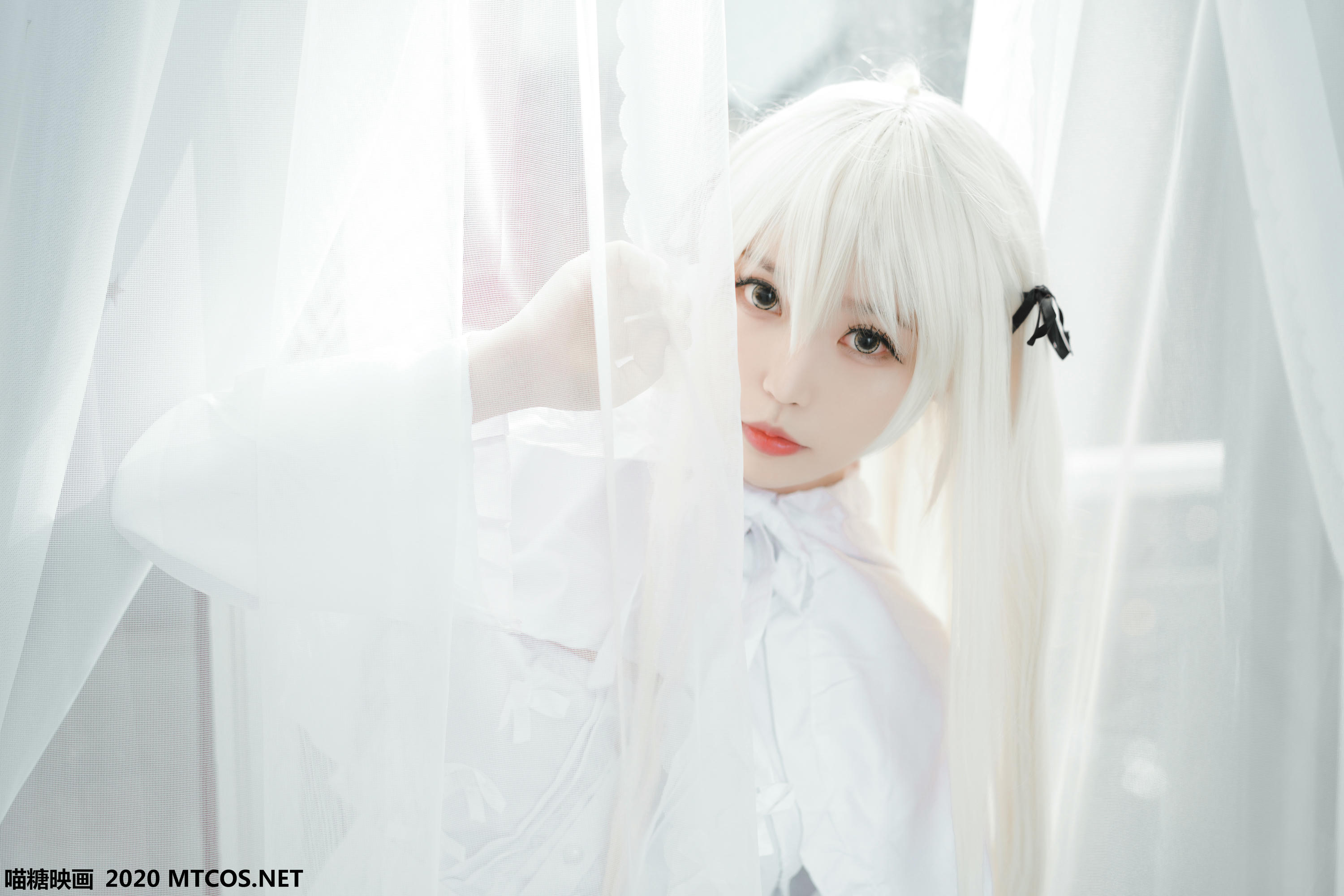 [喵糖映画] VOL.140 白裙裸腿[30P／282M]_第1集