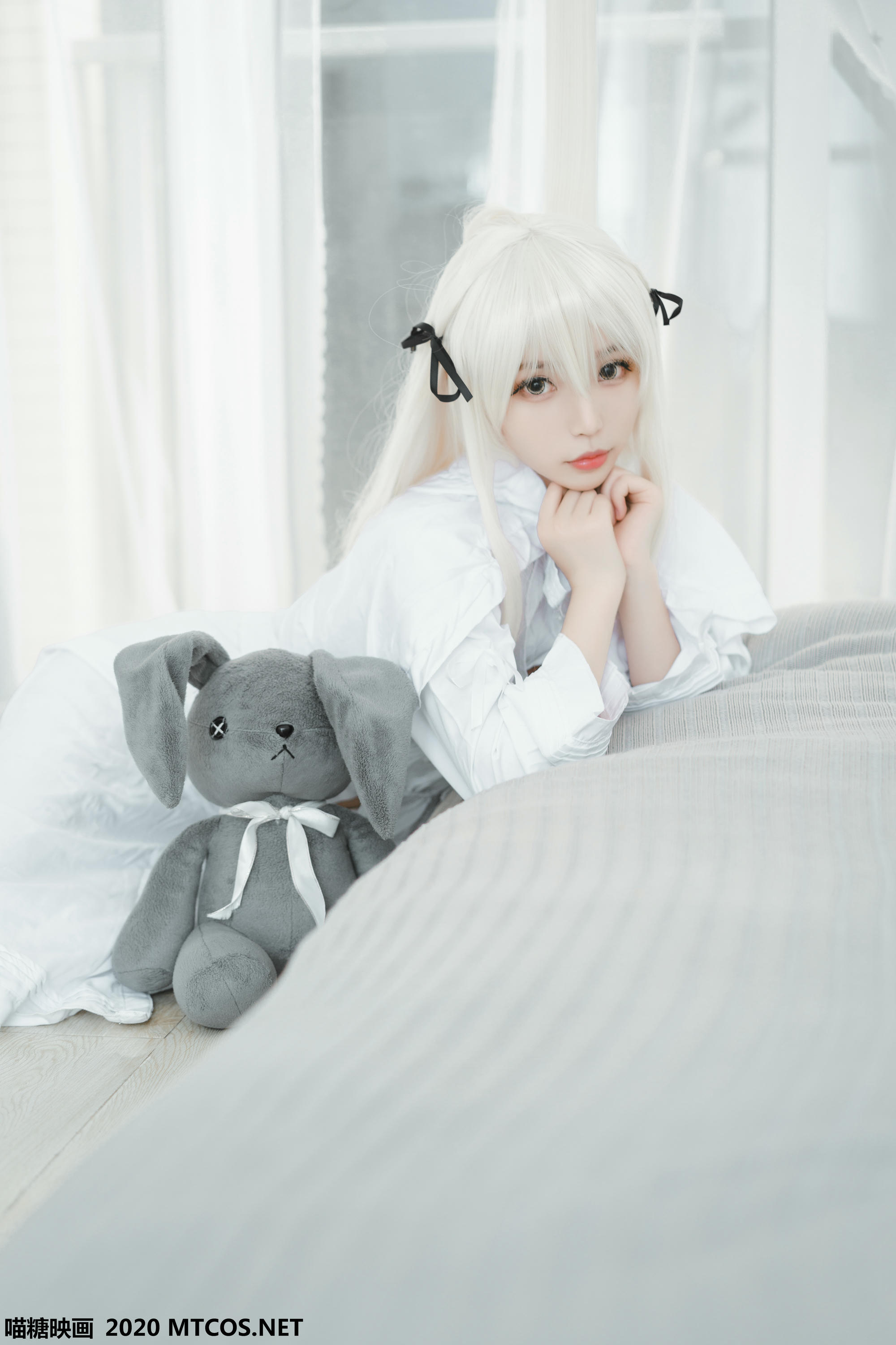 [喵糖映画] VOL.140 白裙裸腿[30P／282M]_第1集