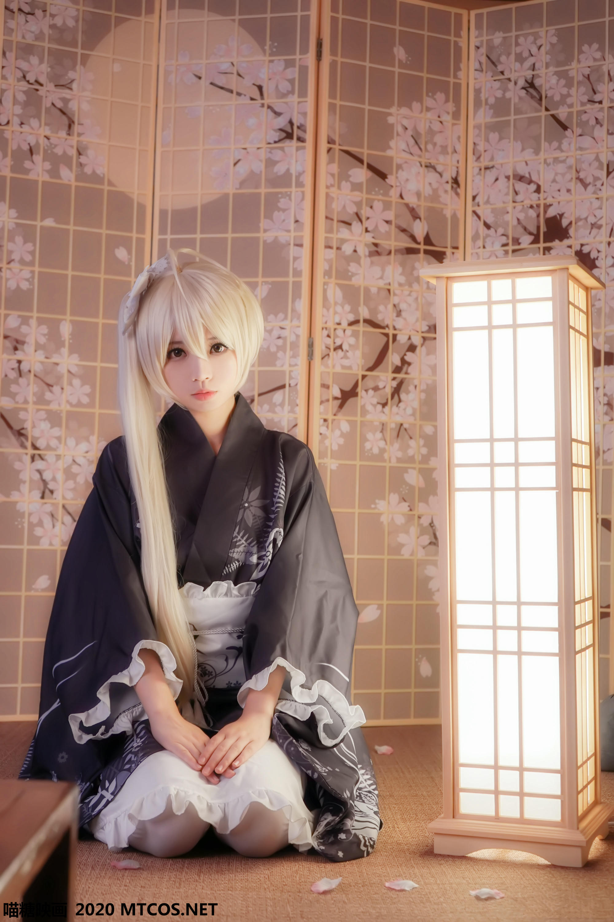 [喵糖映画] VOL.141 和服之温泉[28P／151M]_第2集