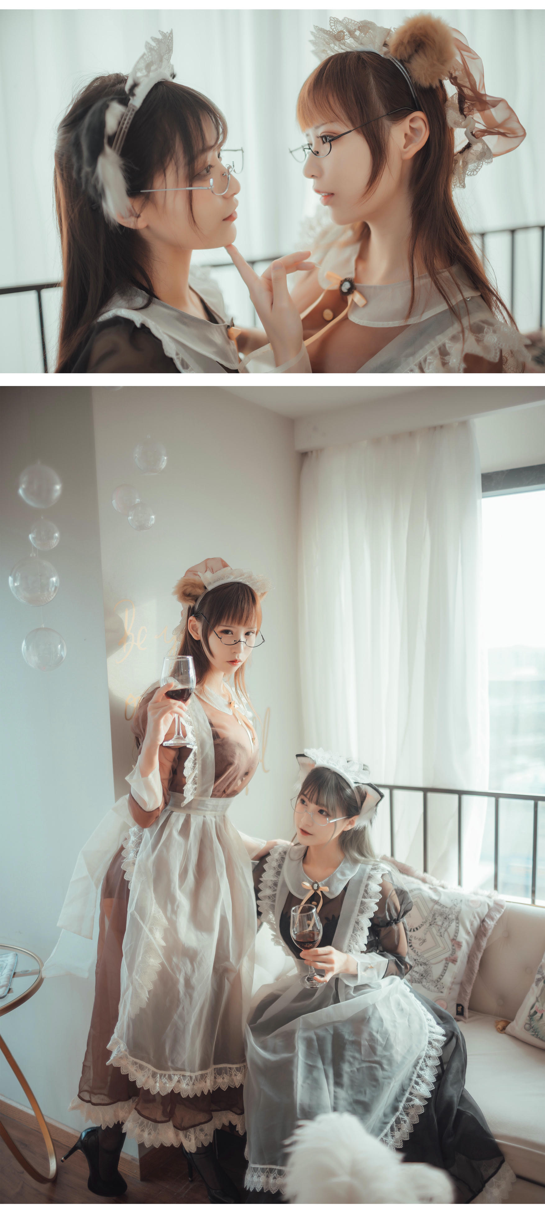 [喵糖映画] VOL.146 三人女仆[33P／430M]_第1集