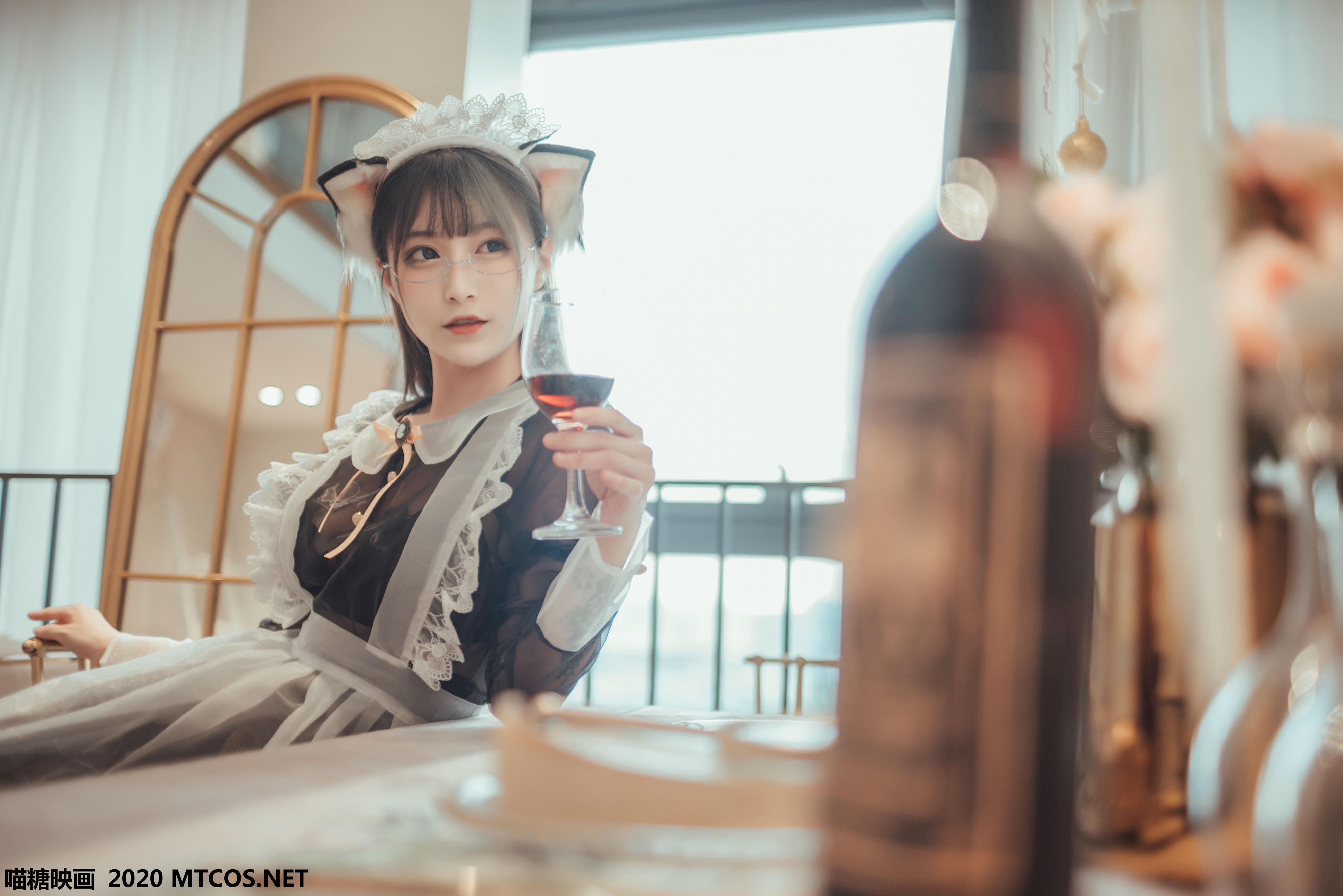 [喵糖映画] VOL.146 三人女仆[33P／430M]_第1集