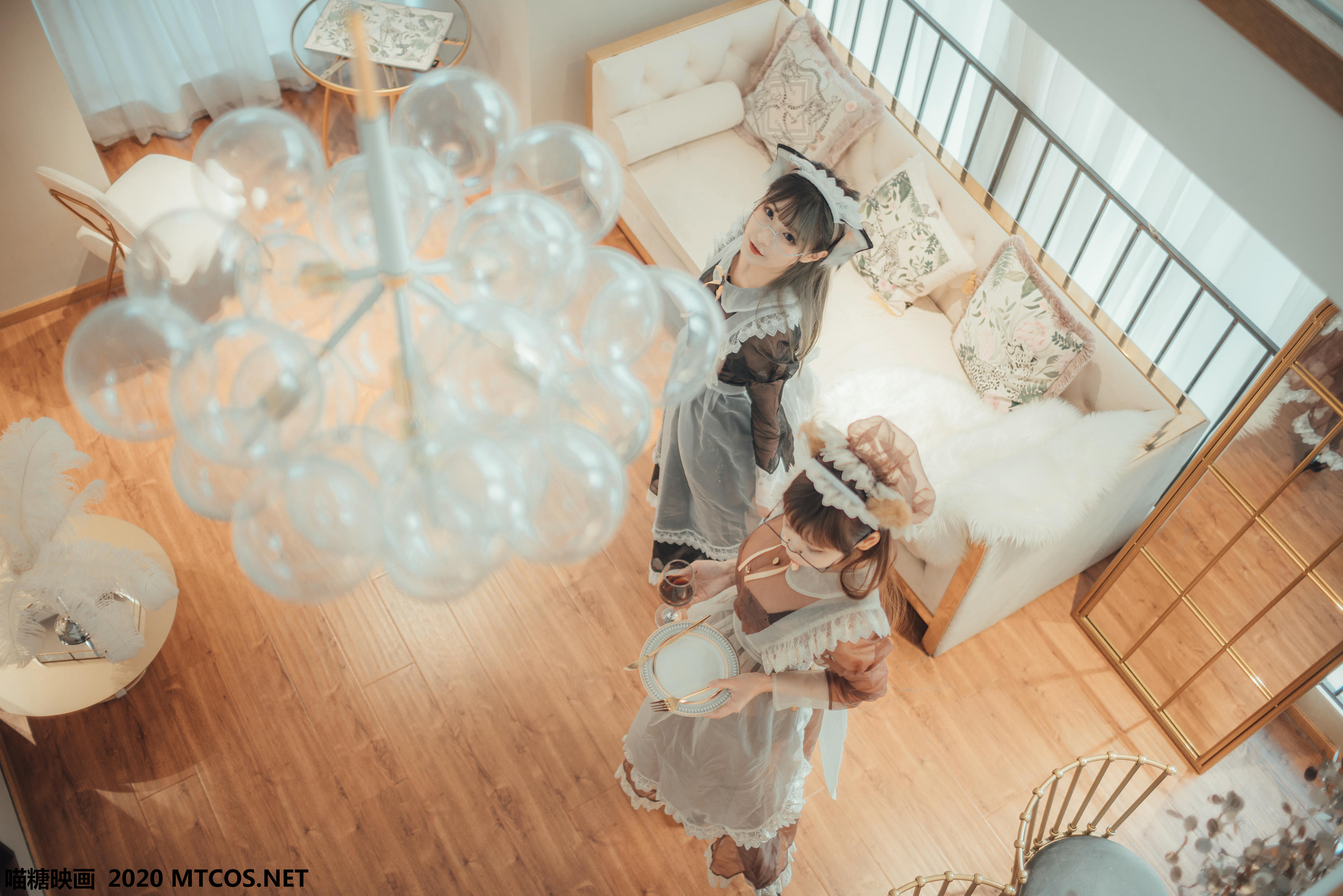 [喵糖映画] VOL.146 三人女仆[33P／430M]_第2集