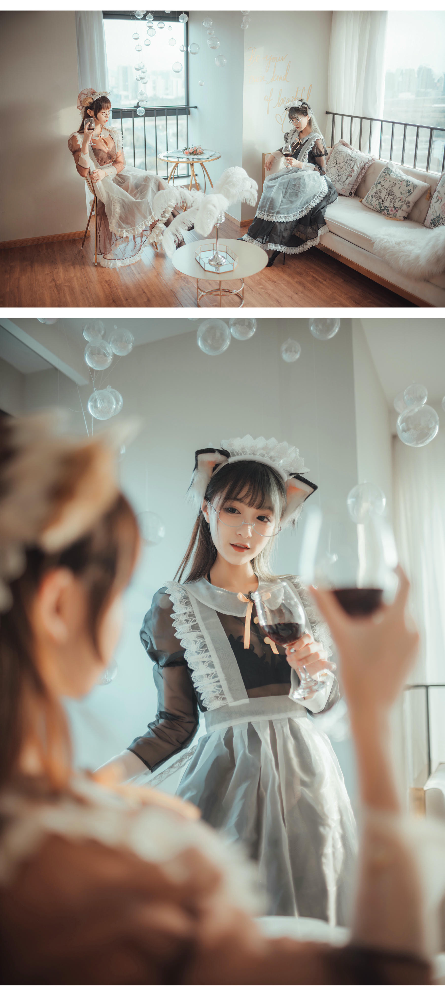 [喵糖映画] VOL.146 三人女仆[33P／430M]_第1集