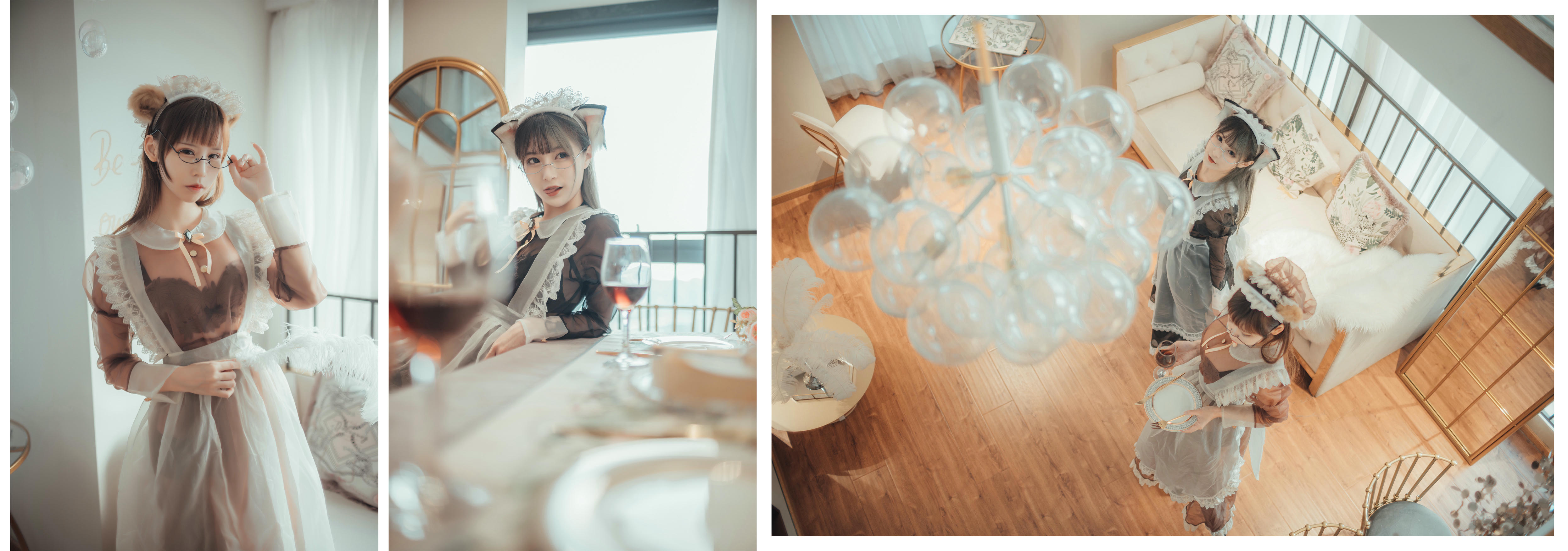 [喵糖映画] VOL.146 三人女仆[33P／430M]_第1集