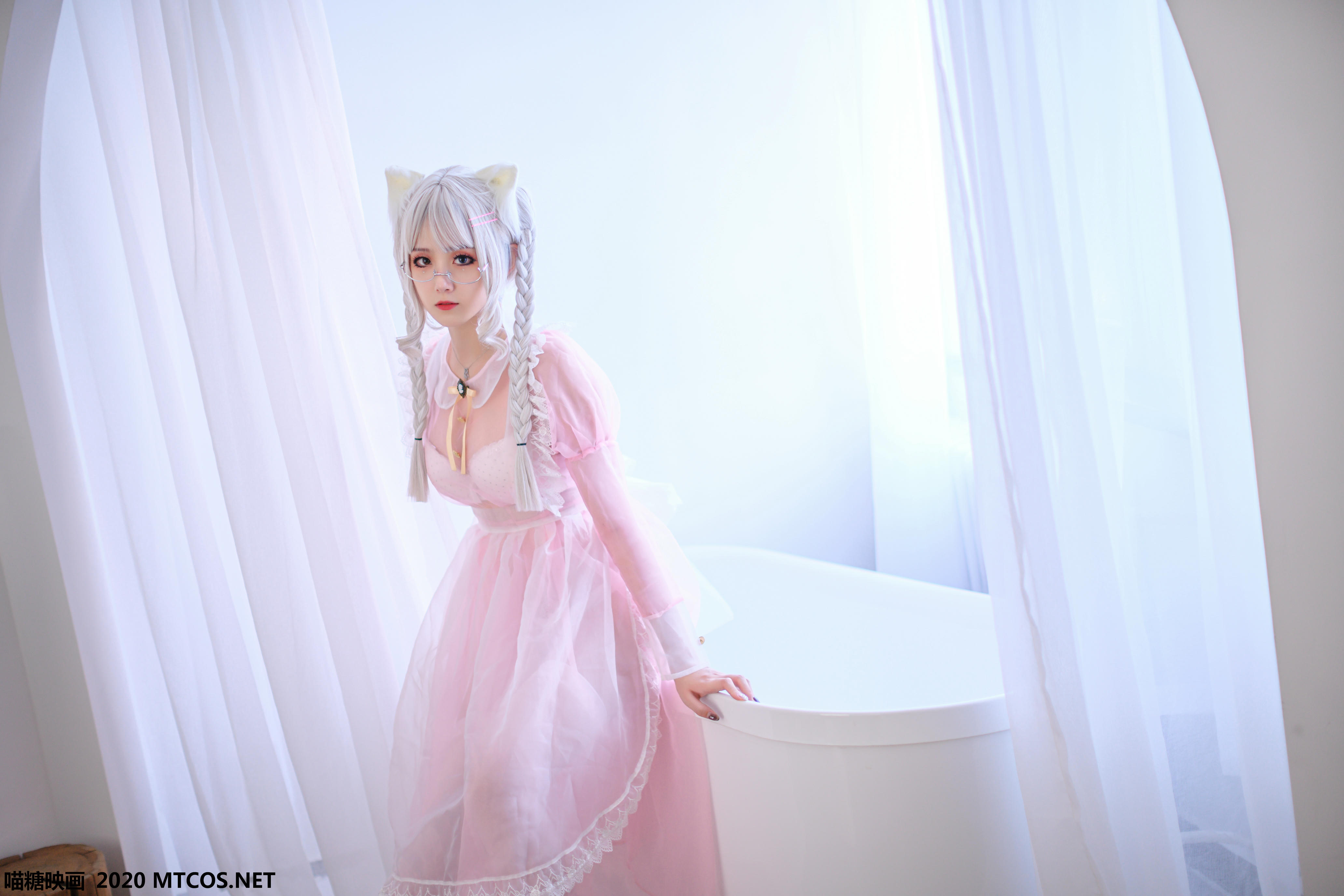 [喵糖映画] VOL.149 粉色透明女仆[21P／502M]_第1集