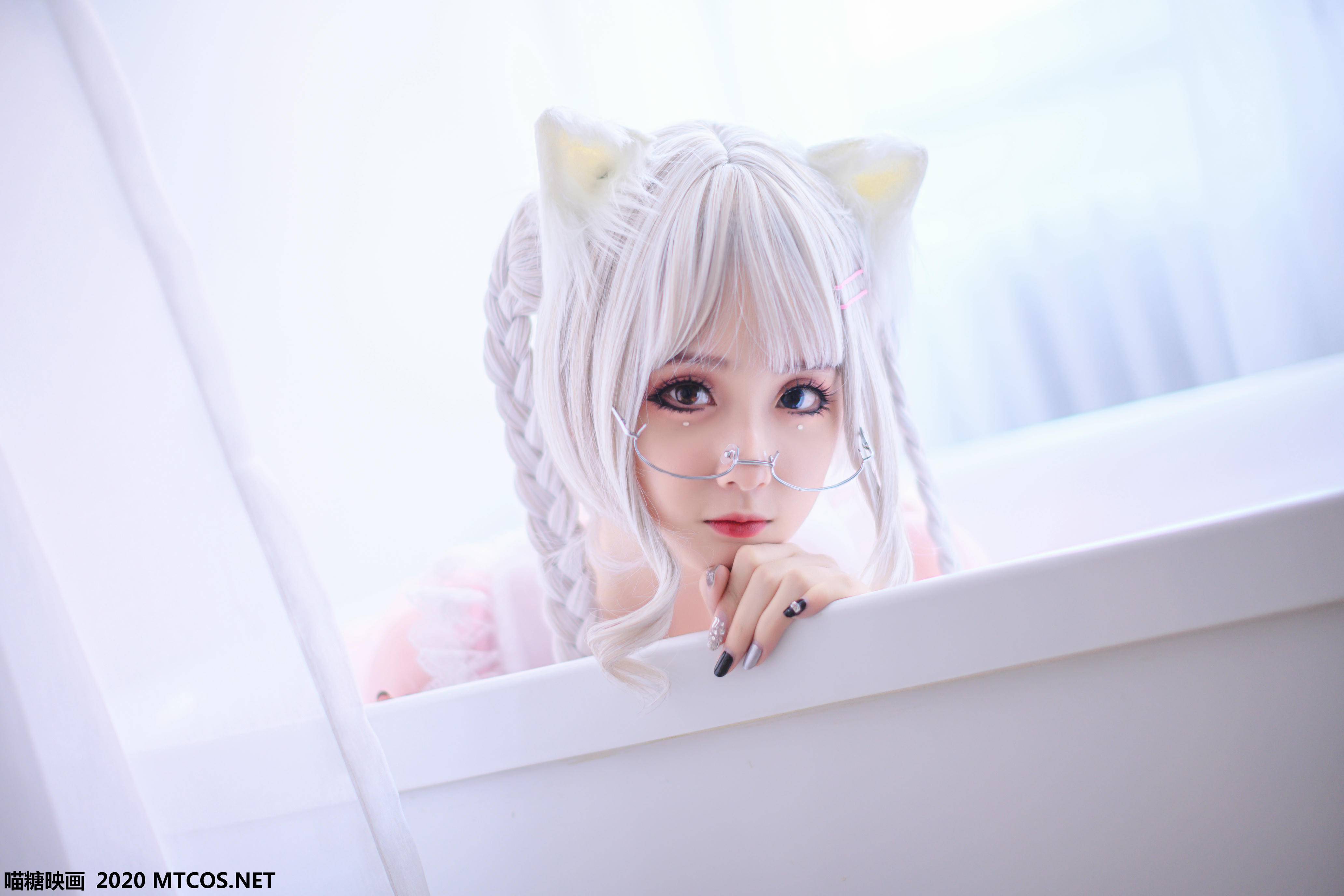 [喵糖映画] VOL.149 粉色透明女仆[21P／502M]_第1集