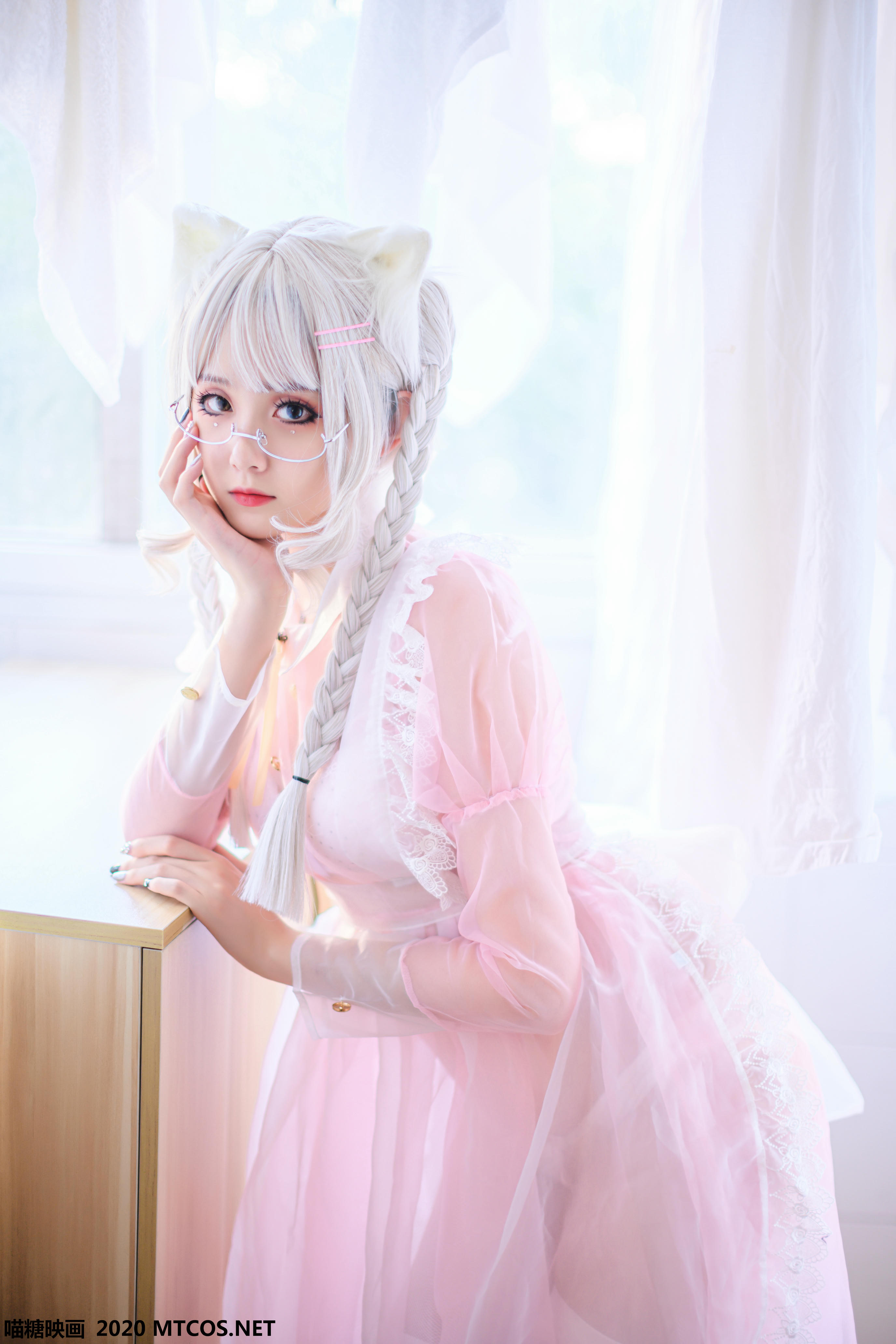 [喵糖映画] VOL.149 粉色透明女仆[21P／502M]_第1集