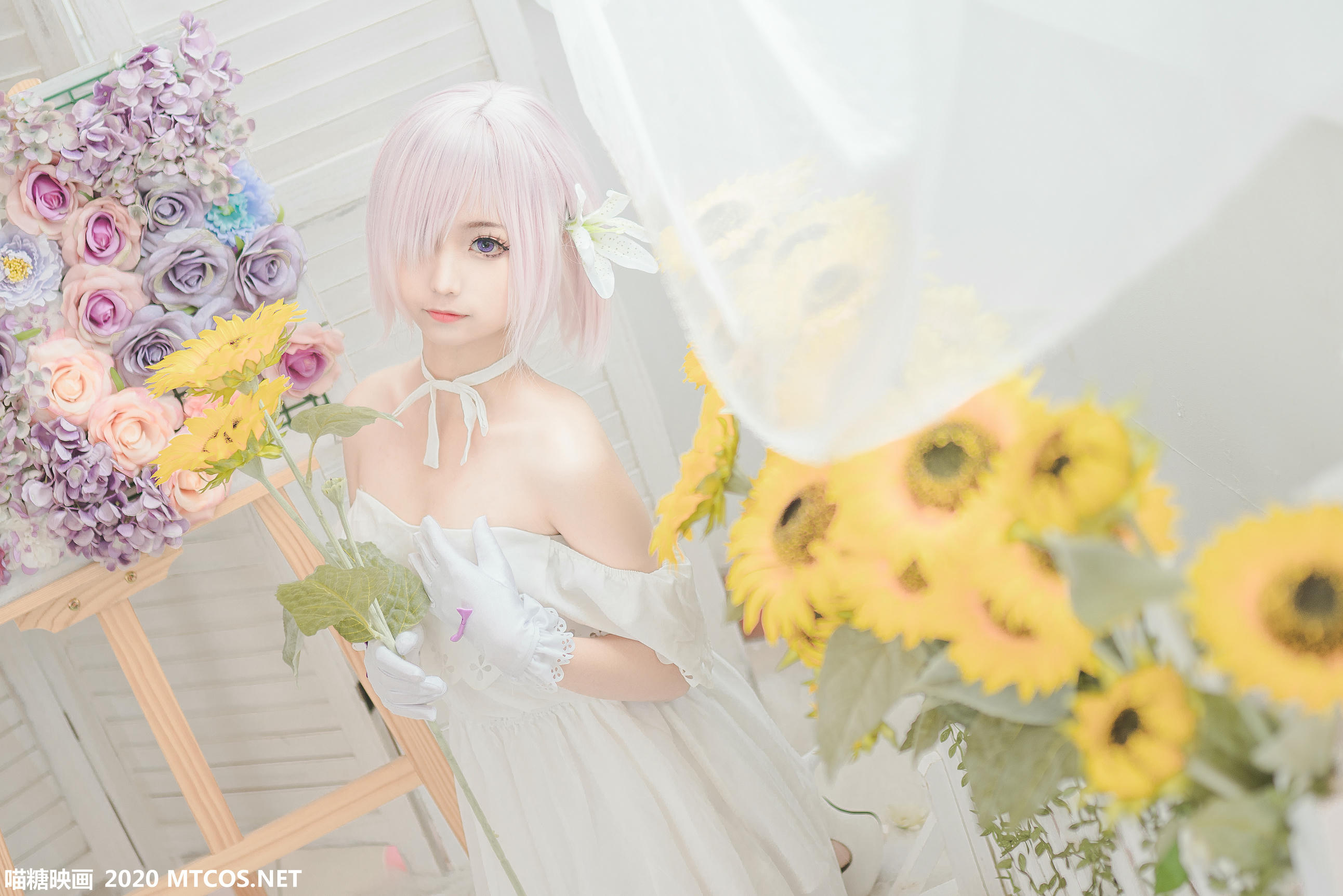 [喵糖映画] VOL.150 白色玛修[40P／518M]_第1集