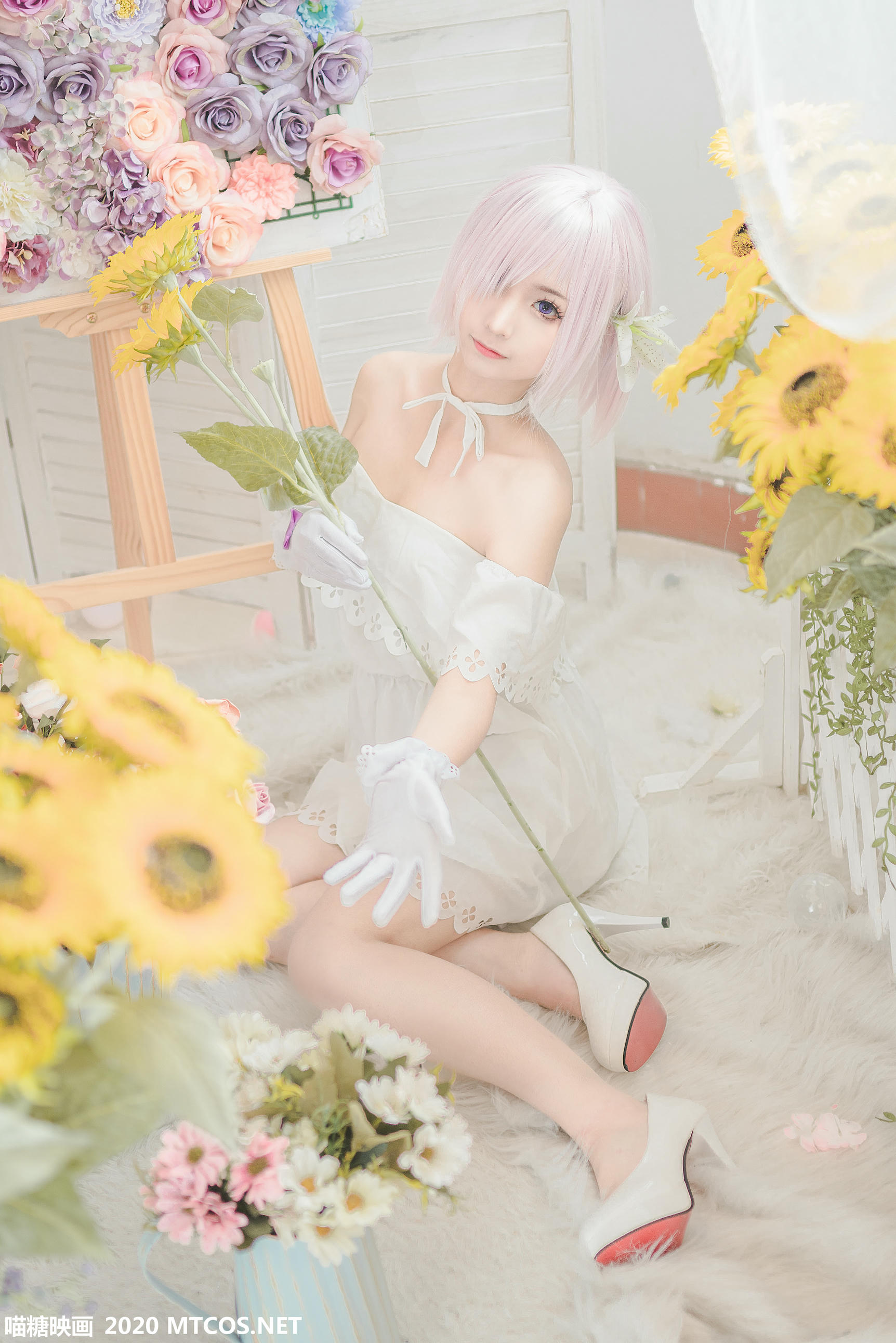 [喵糖映画] VOL.150 白色玛修[40P／518M]_第1集