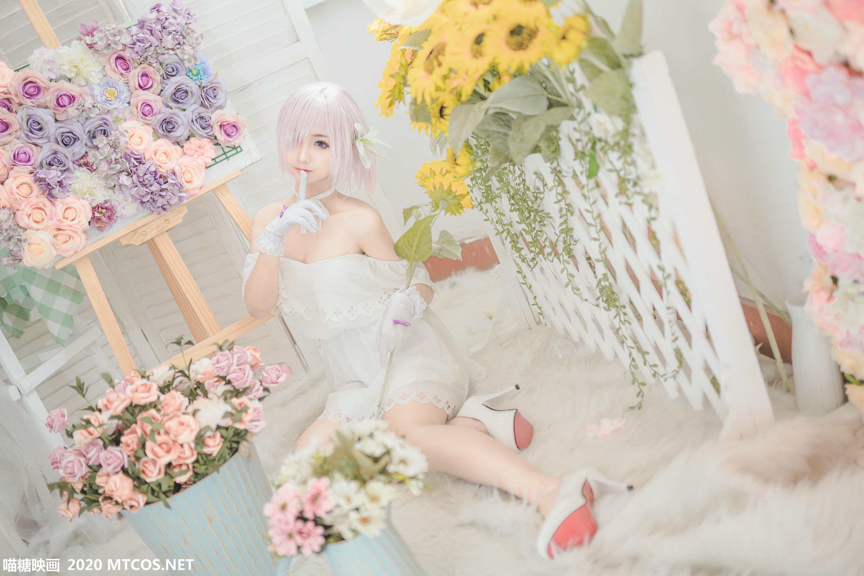 [喵糖映画] VOL.150 白色玛修[40P／518M]_第1集