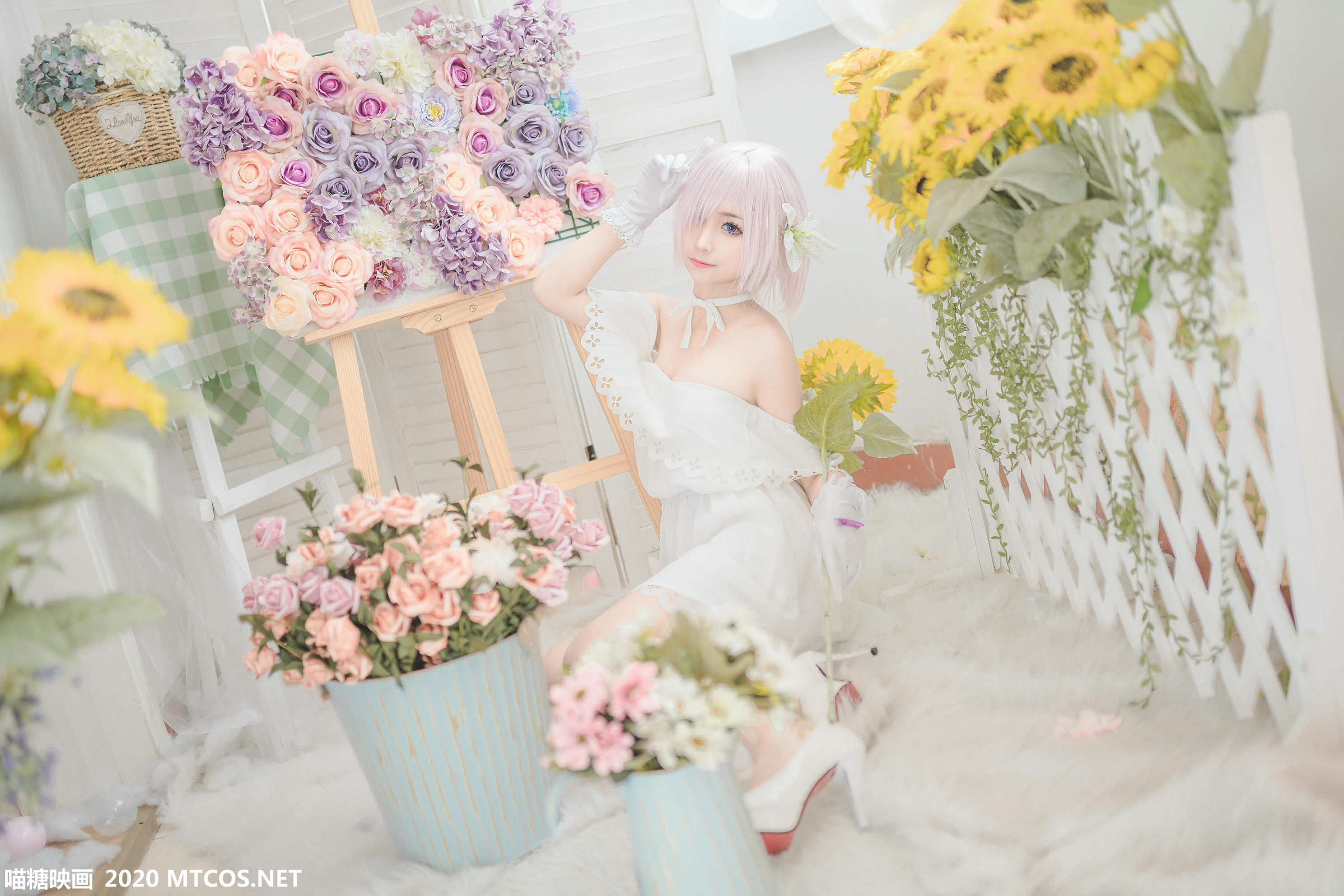 [喵糖映画] VOL.150 白色玛修[40P／518M]_第1集