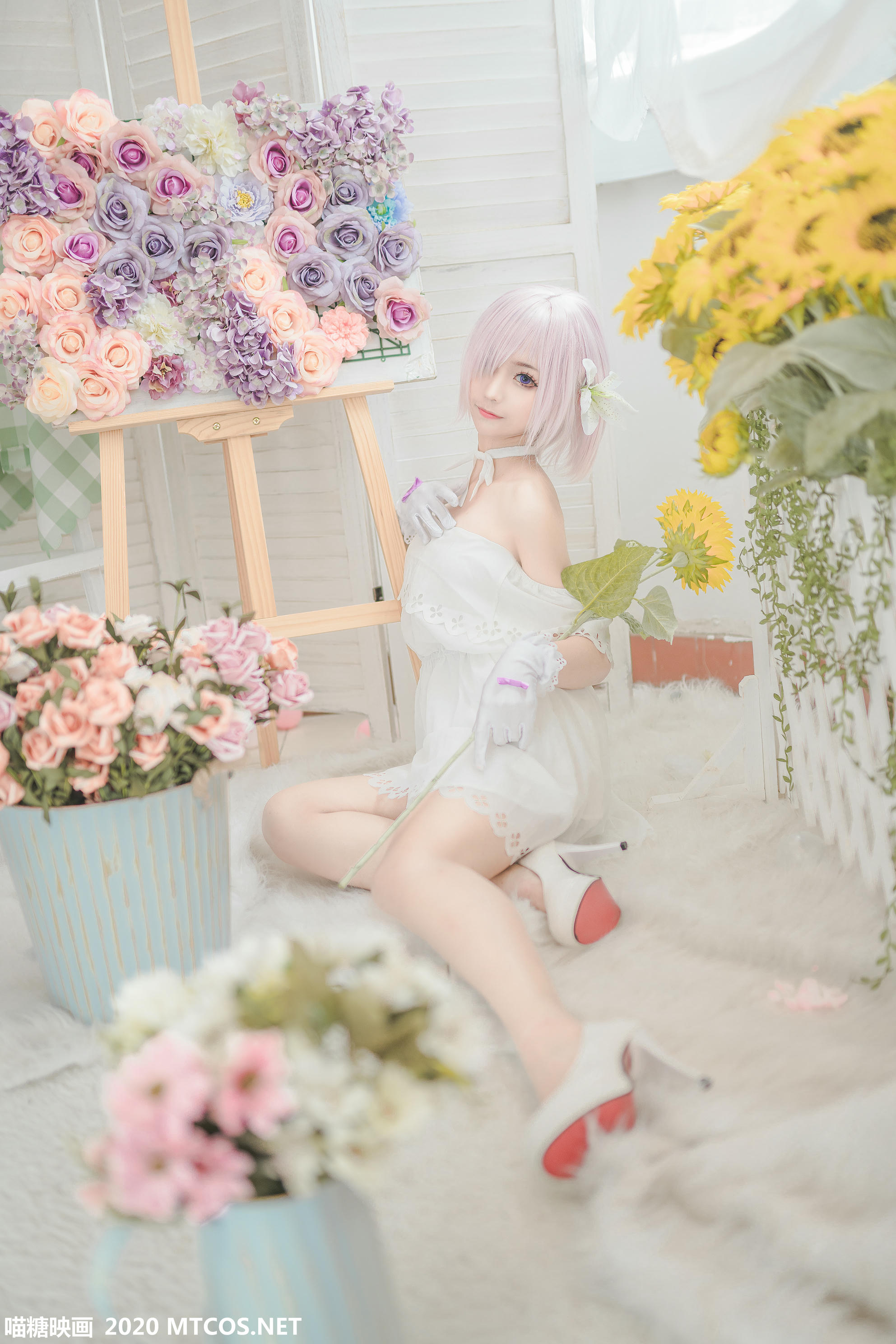 [喵糖映画] VOL.150 白色玛修[40P／518M]_第1集