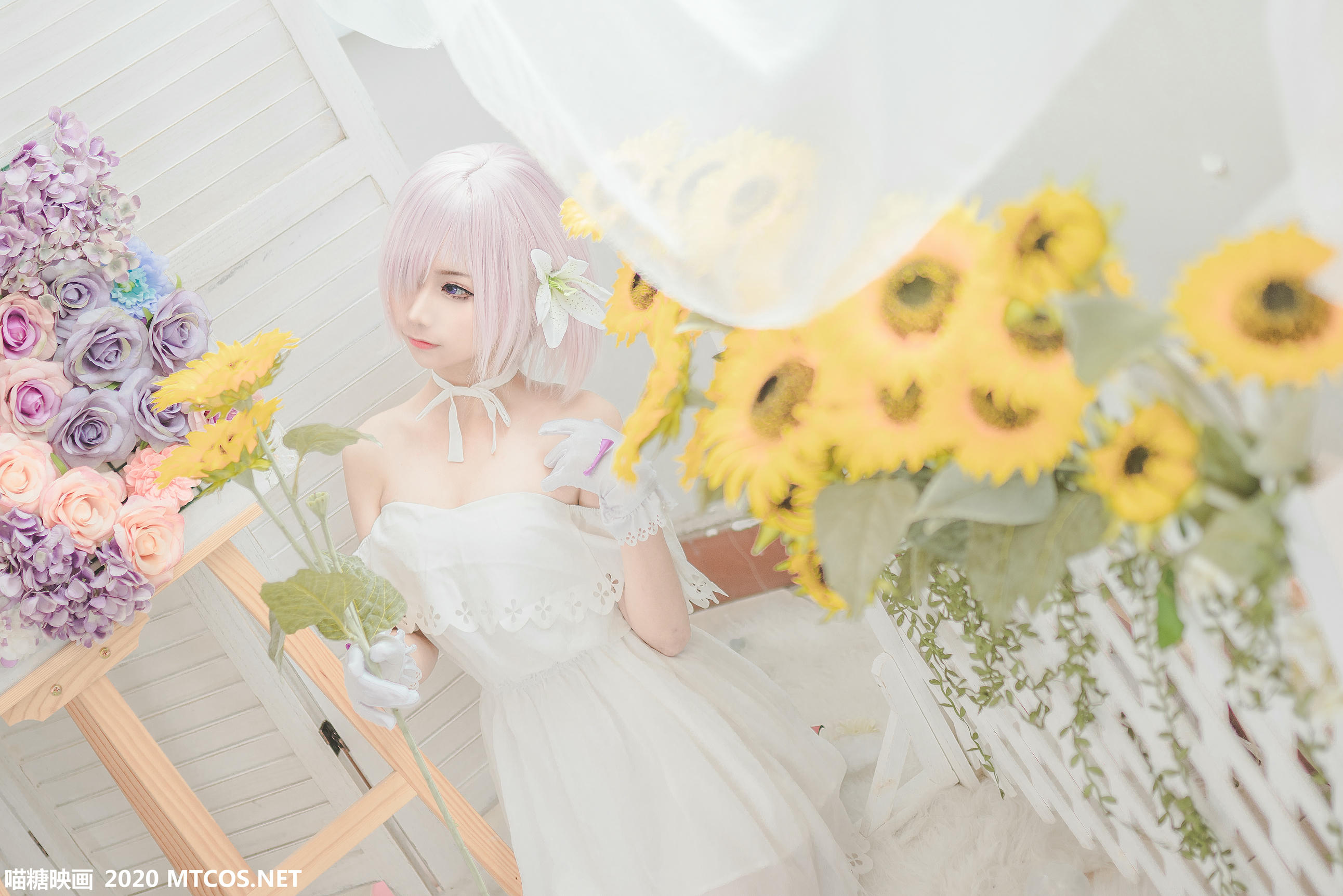 [喵糖映画] VOL.150 白色玛修[40P／518M]_第1集