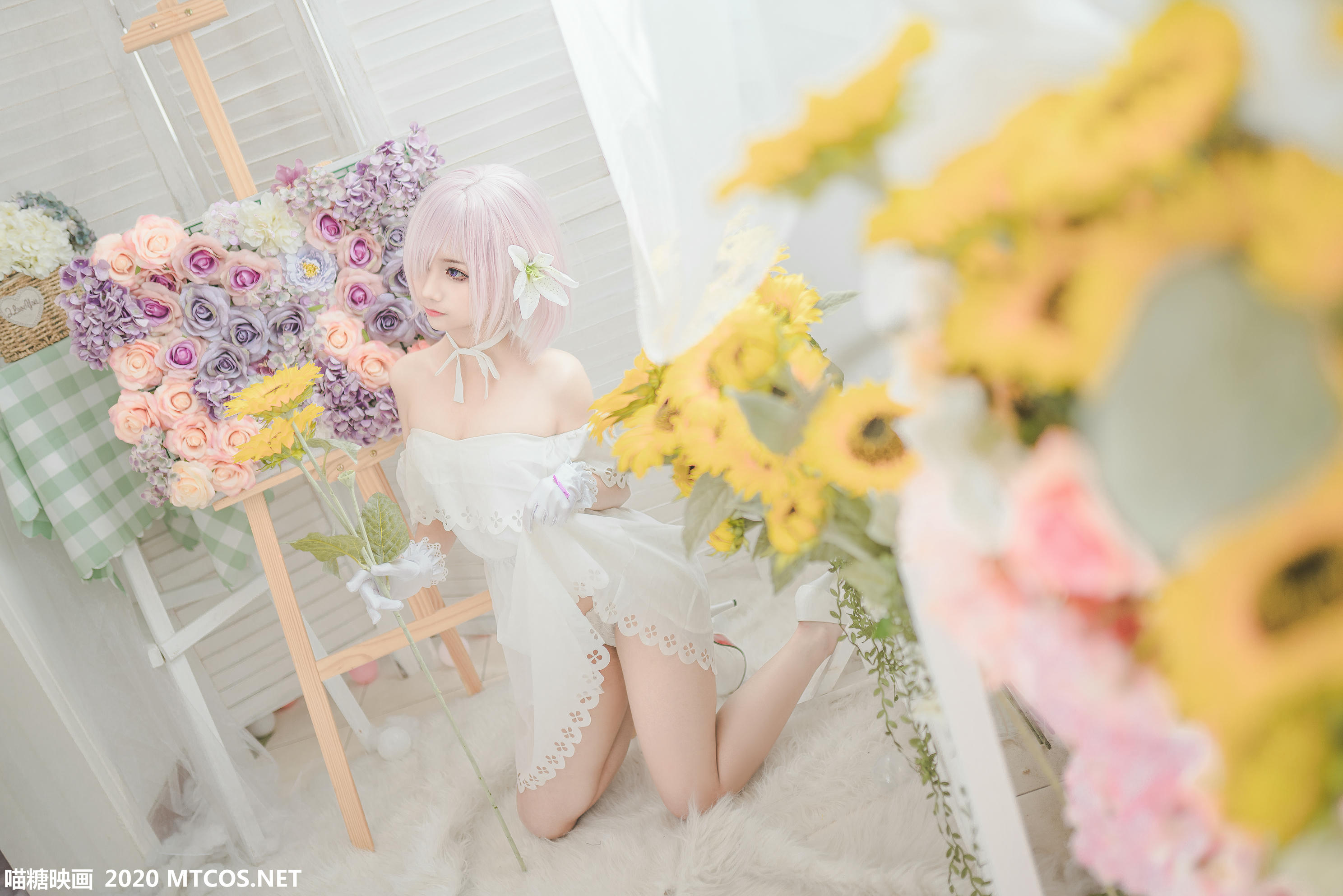 [喵糖映画] VOL.150 白色玛修[40P／518M]_第1集