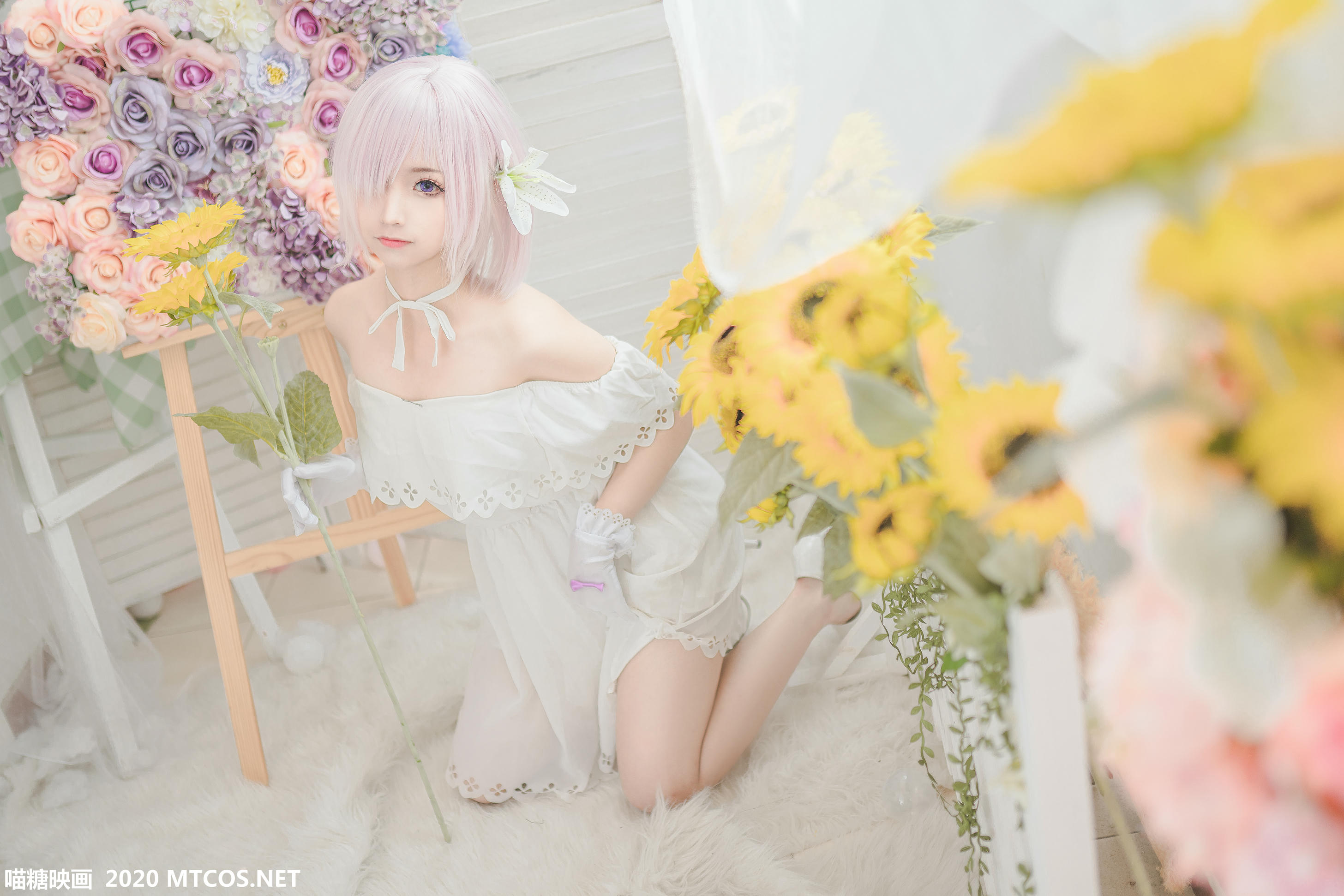 [喵糖映画] VOL.150 白色玛修[40P／518M]_第1集