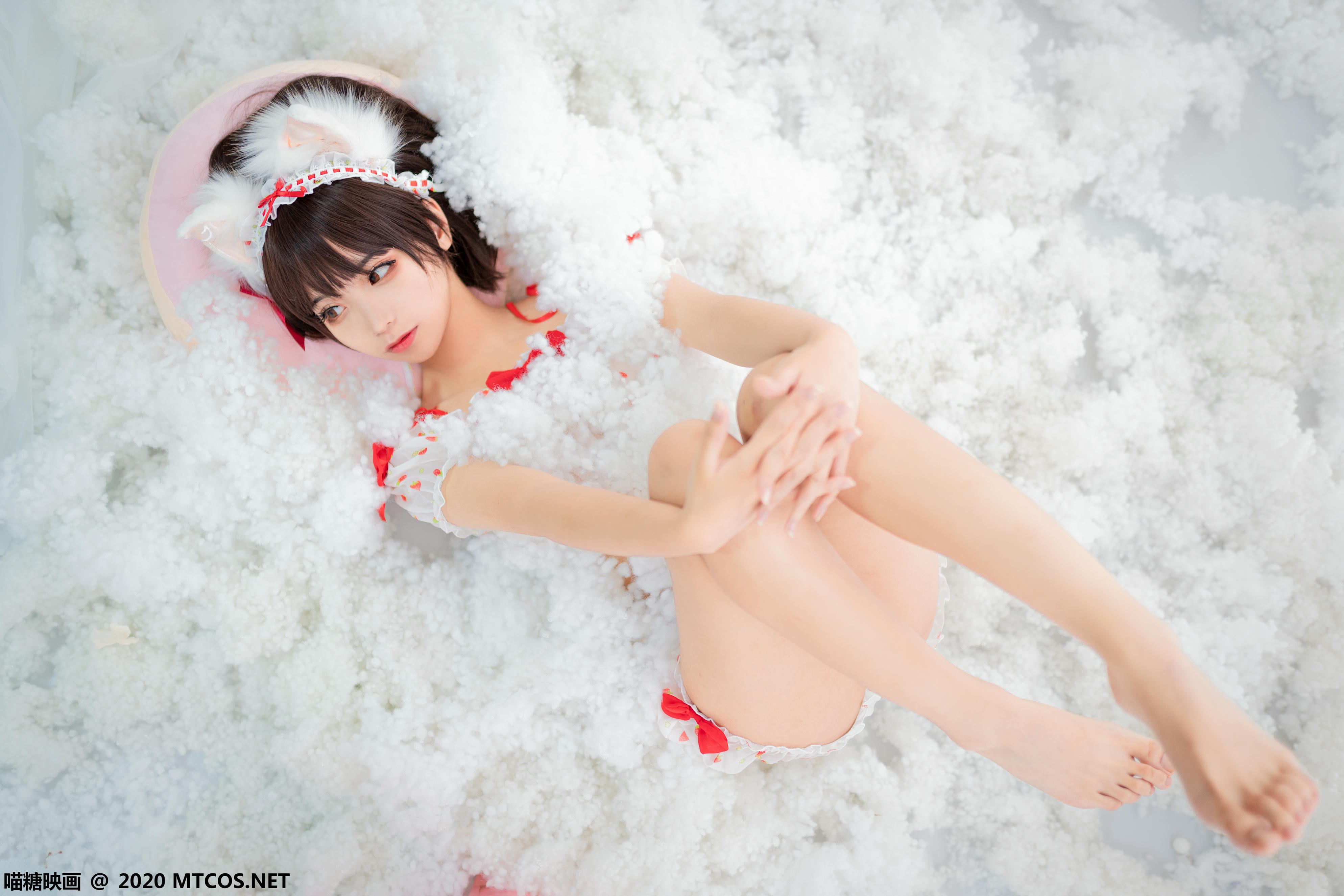 [喵糖映画] VOL.155 草莓印花小夜衣[45P／478M]_第1集