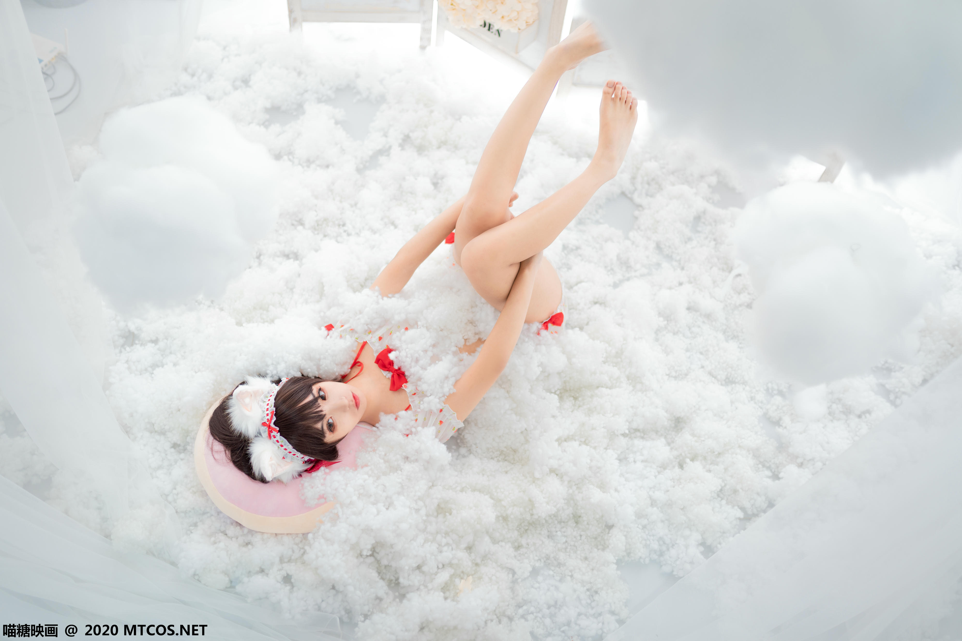 [喵糖映画] VOL.155 草莓印花小夜衣[45P／478M]_第1集