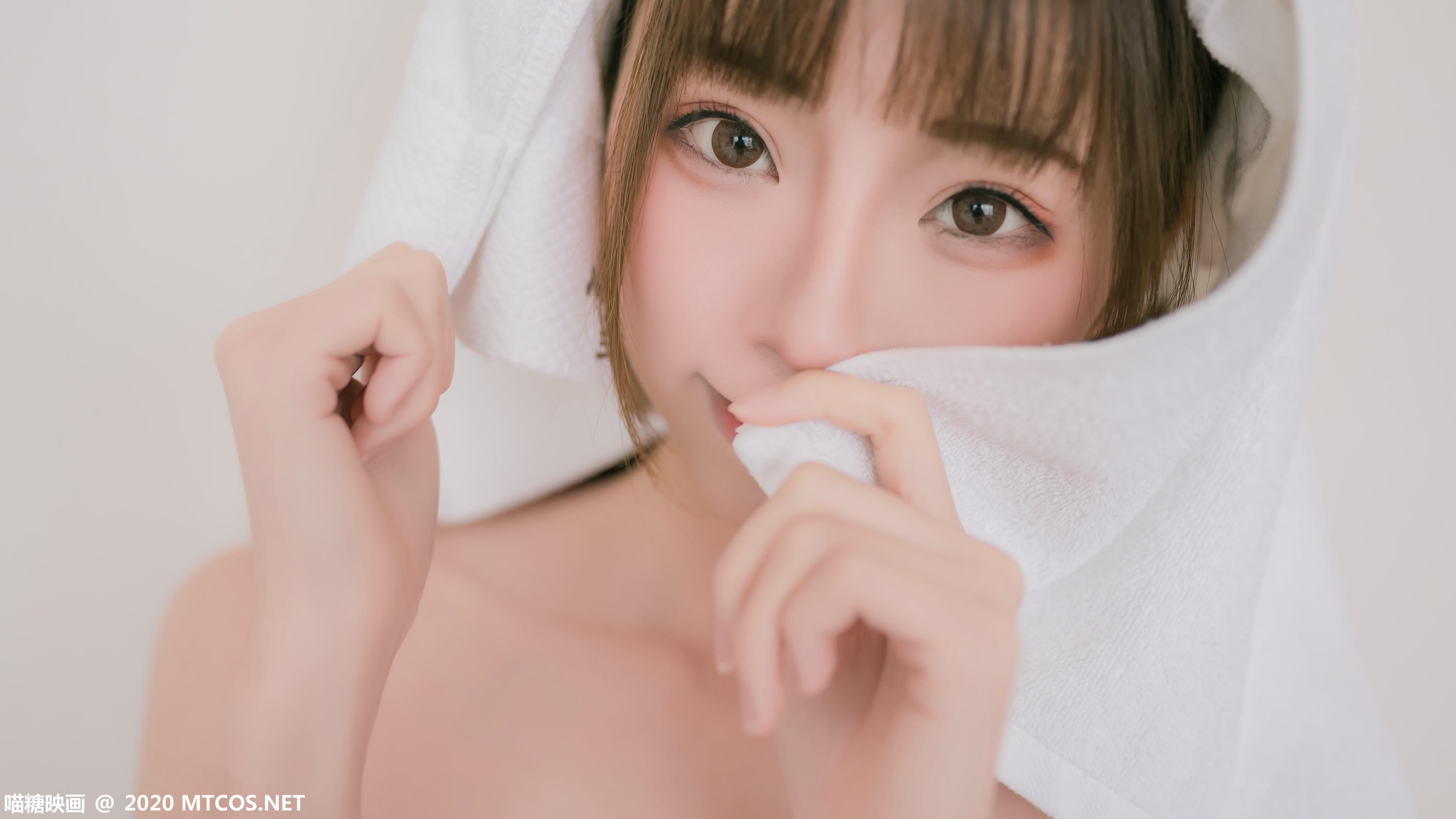 [喵糖映画] VOL.158 纯白浴巾[44P／289M]_第2集