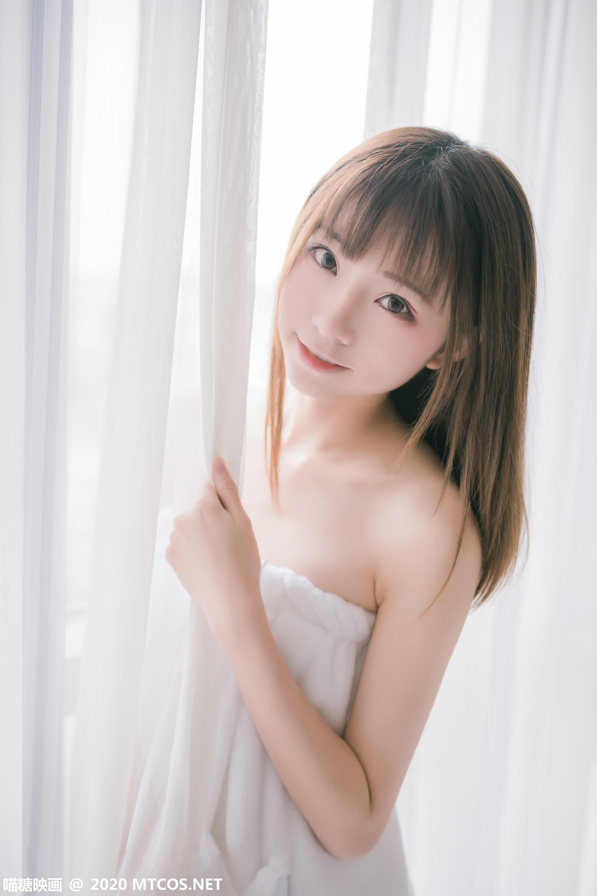 [喵糖映画] VOL.158 纯白浴巾[44P／289M]_第2集