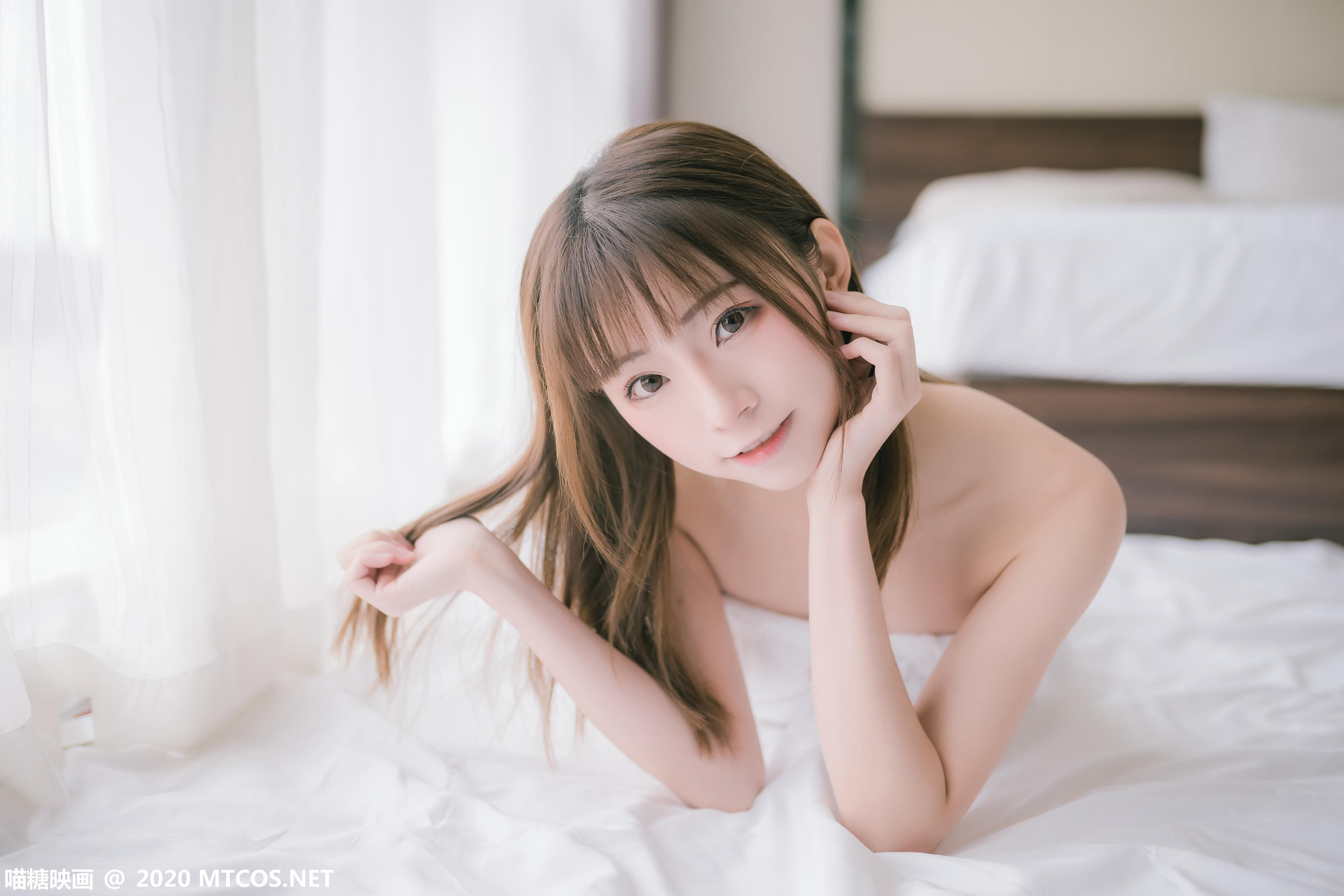 [喵糖映画] VOL.158 纯白浴巾[44P／289M]_第2集