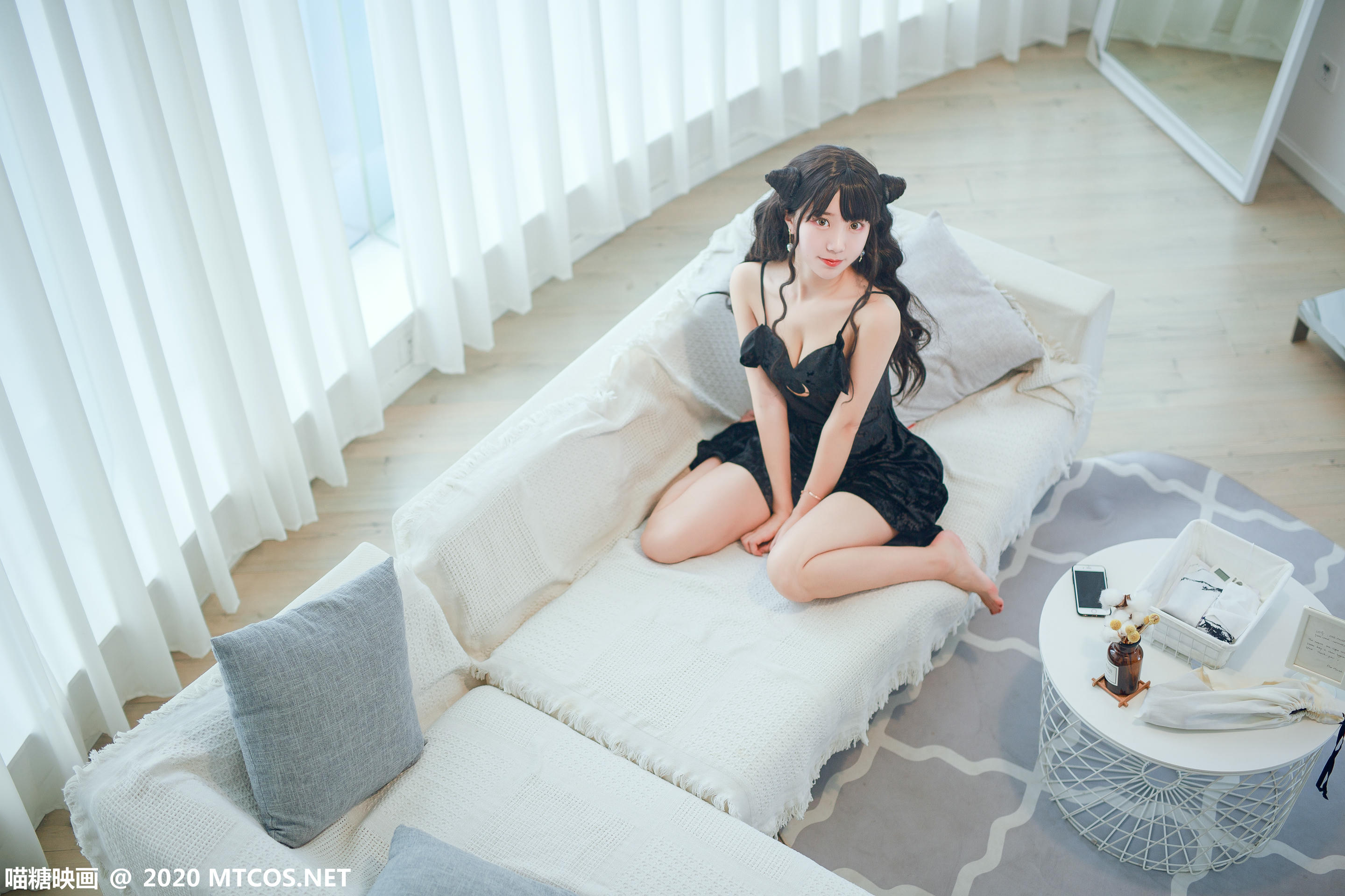 [喵糖映画] VOL.160 小恶魔黑裙[31P／486M]_第1集