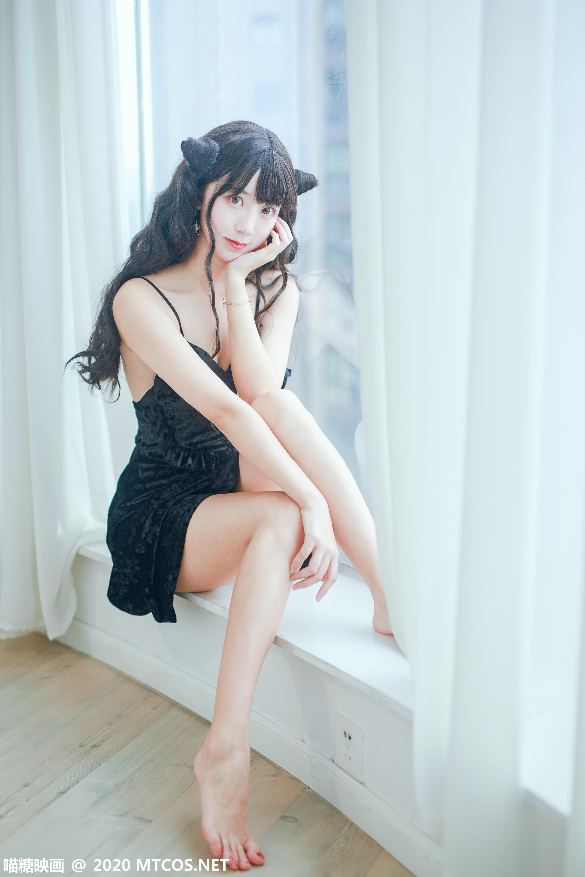 [喵糖映画] VOL.160 小恶魔黑裙[31P／486M]_第1集