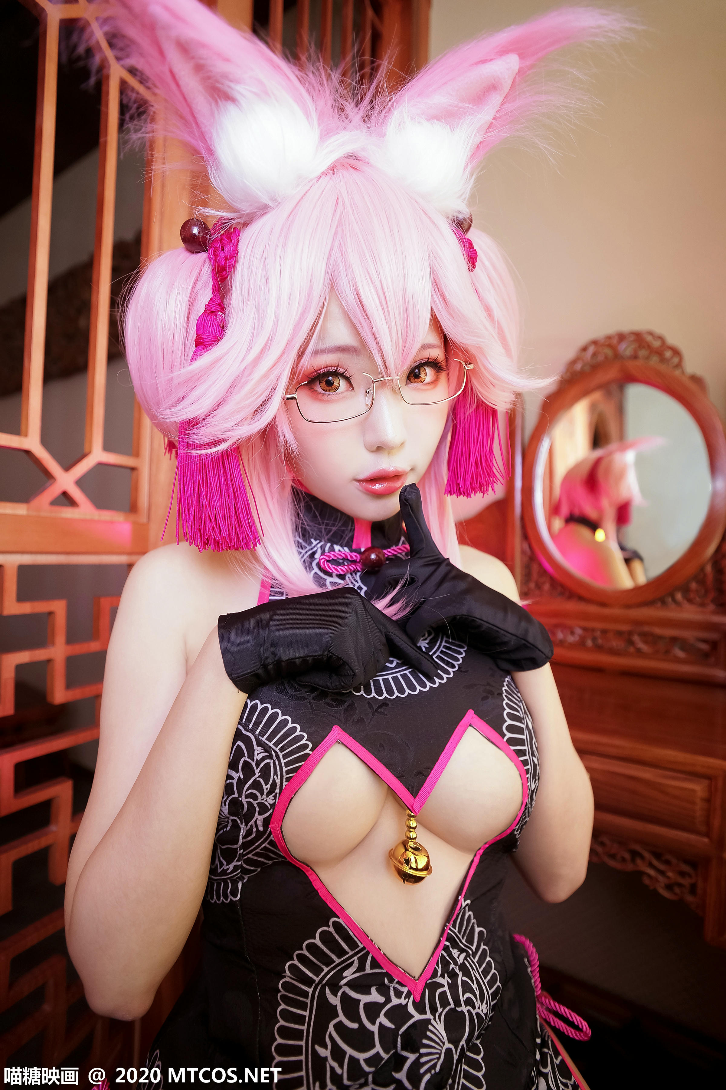 [喵糖映画] HML.024 玉藻狐旗袍[33P／558MB]_第1集