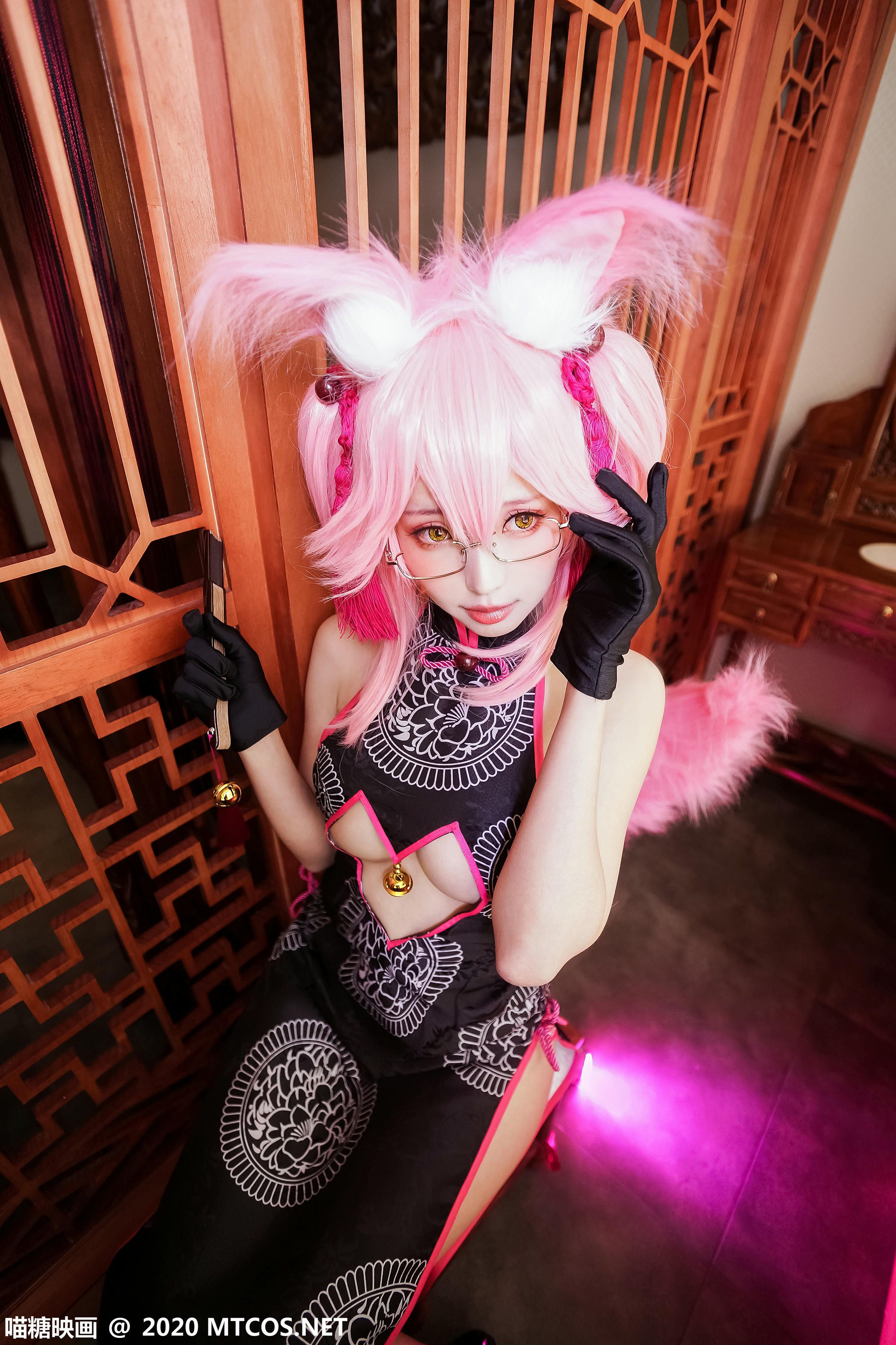 [喵糖映画] HML.024 玉藻狐旗袍[33P／558MB]_第1集