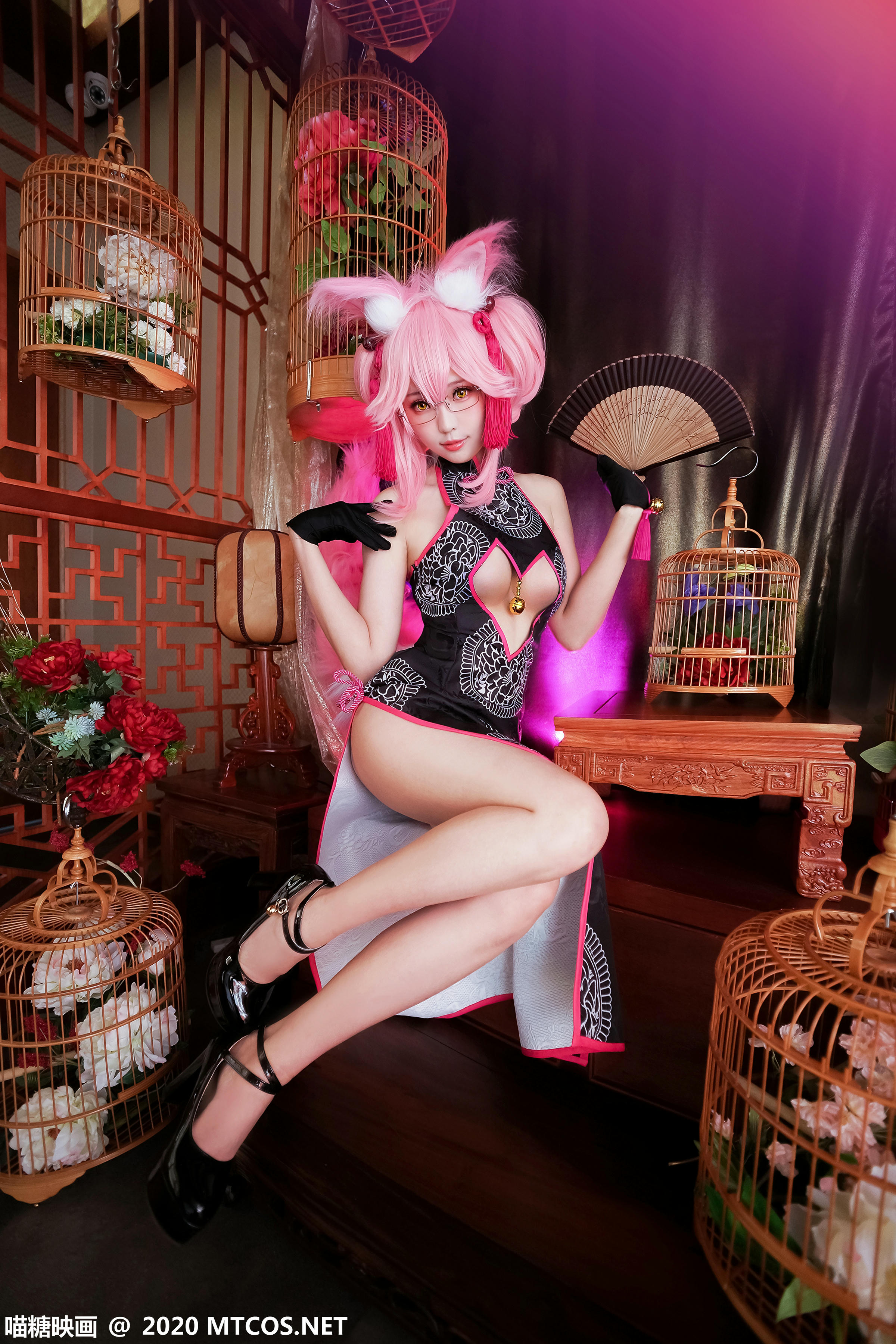 [喵糖映画] HML.024 玉藻狐旗袍[33P／558MB]_第2集