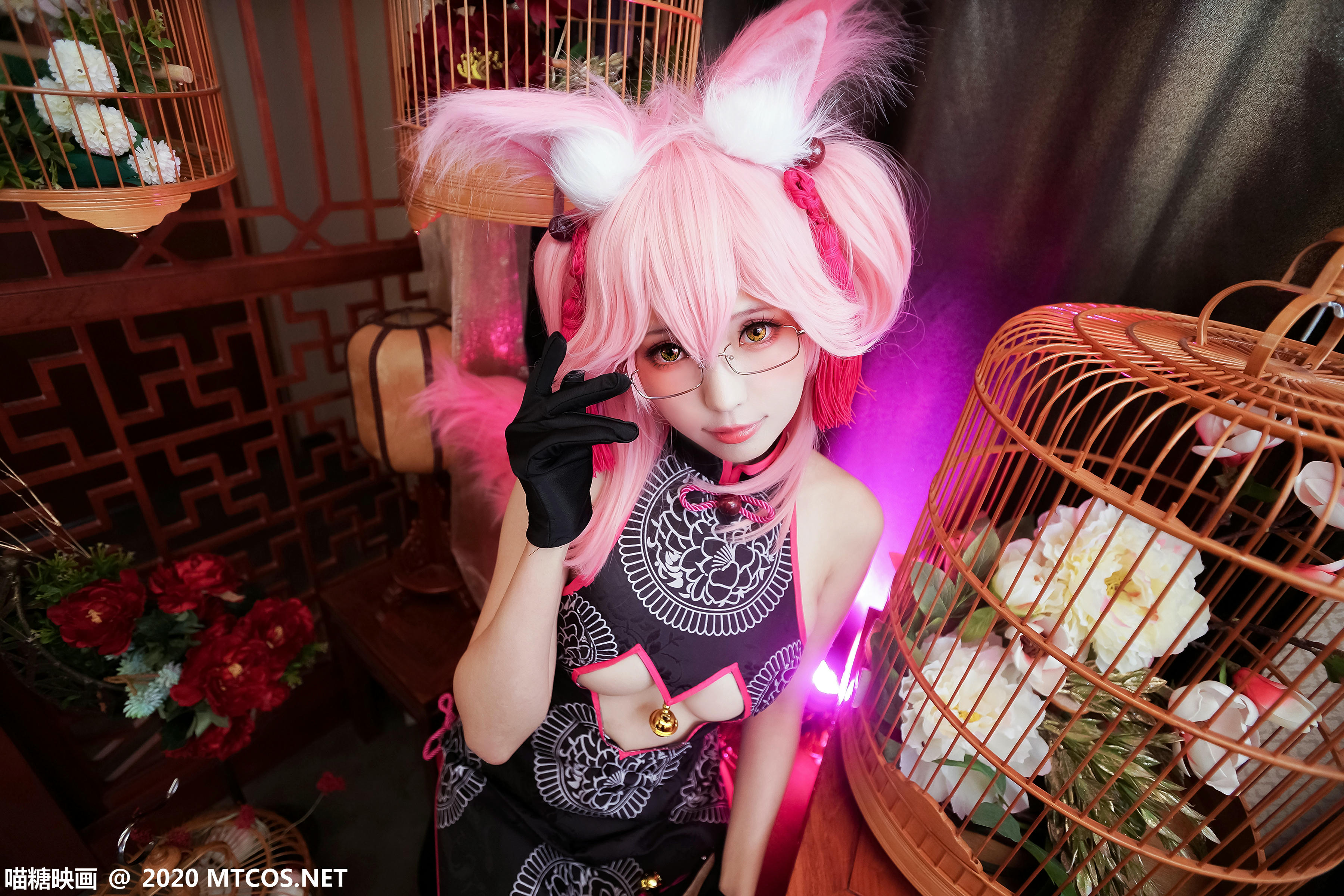 [喵糖映画] HML.024 玉藻狐旗袍[33P／558MB]_第2集