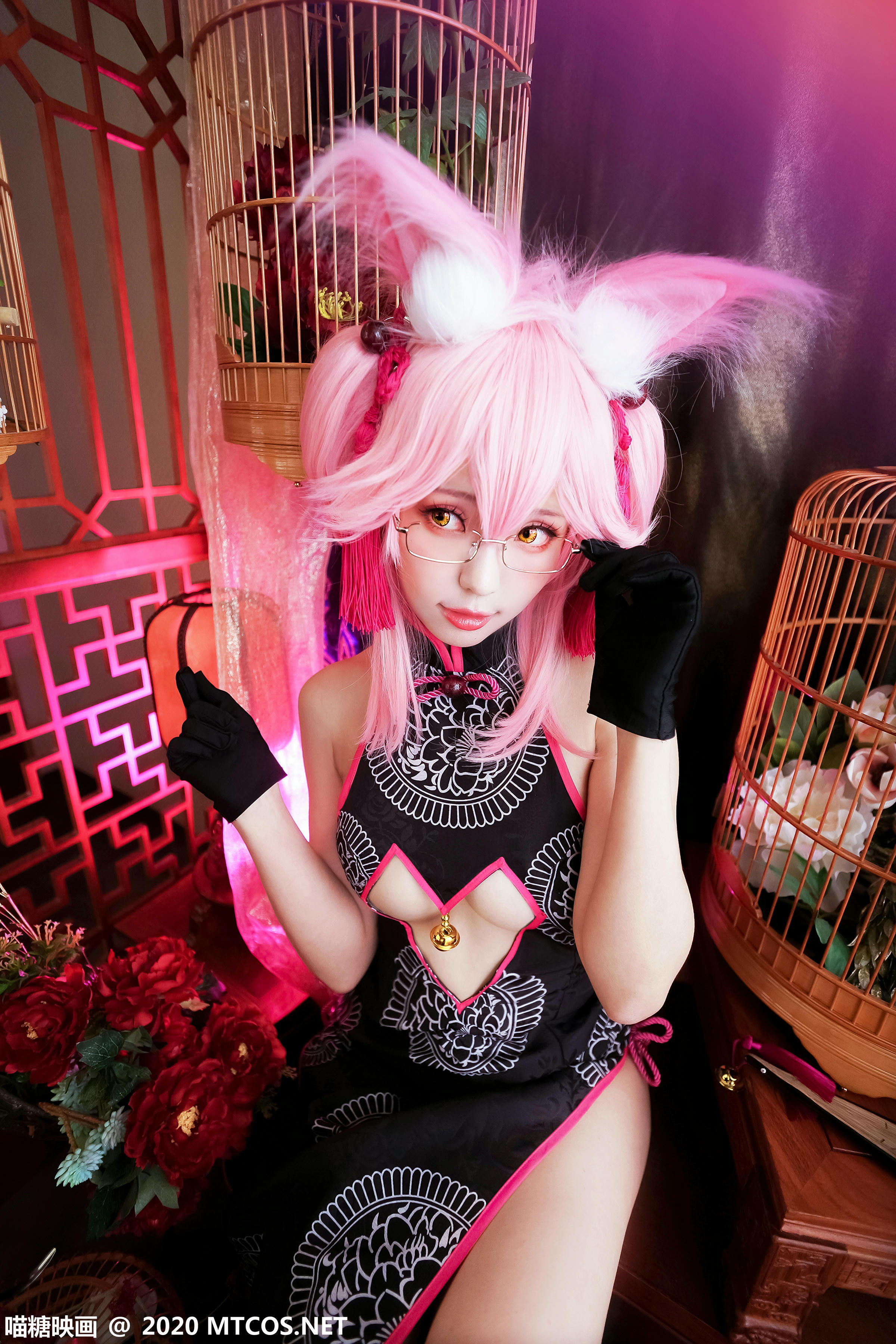 [喵糖映画] HML.024 玉藻狐旗袍[33P／558MB]_第2集