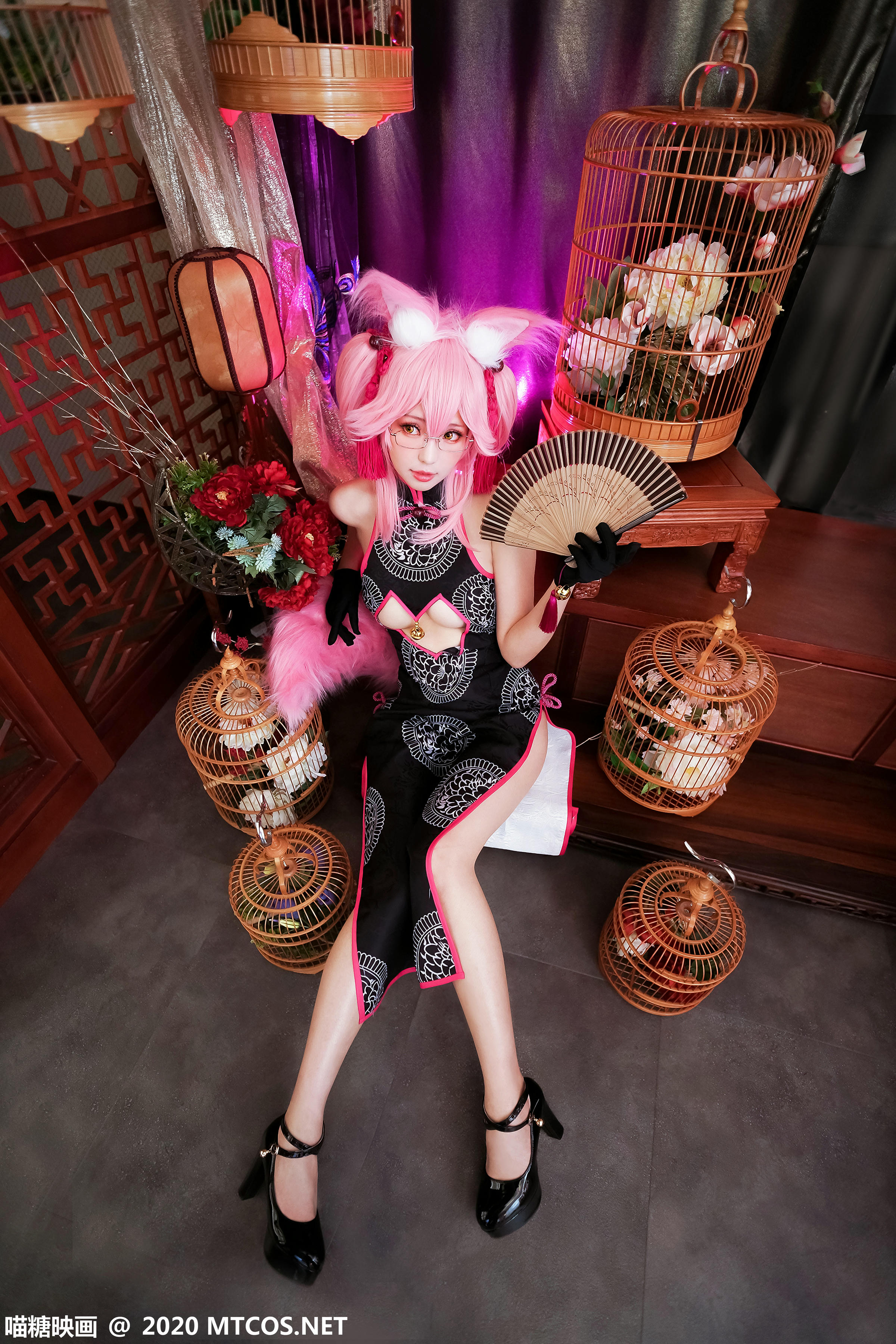 [喵糖映画] HML.024 玉藻狐旗袍[33P／558MB]_第2集